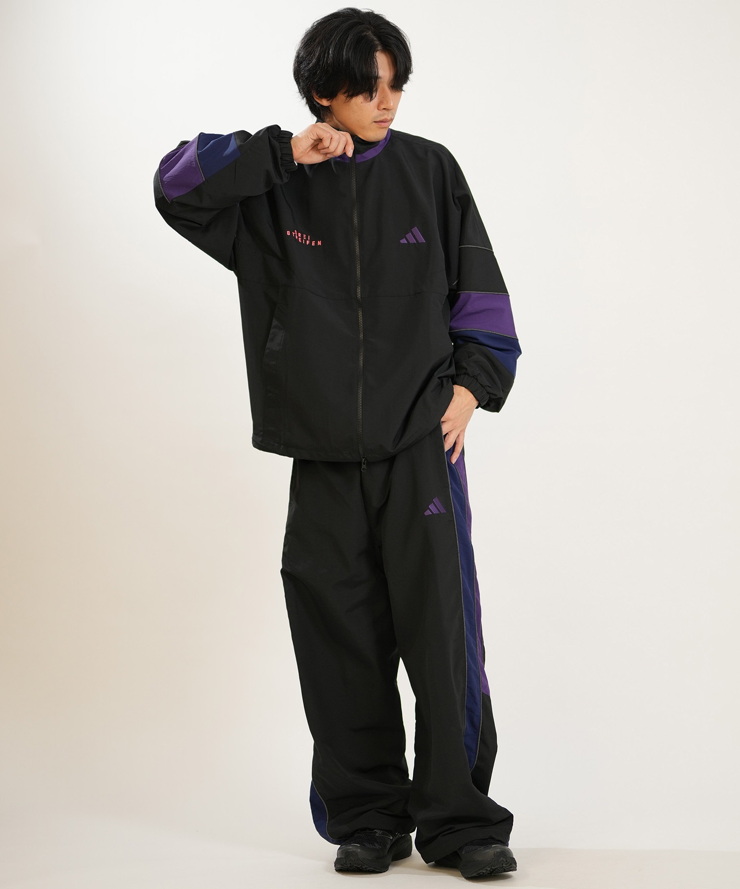 adidas アディダス ジャケット メンズ 軽撥水 M BRAND LOVE WOVEN