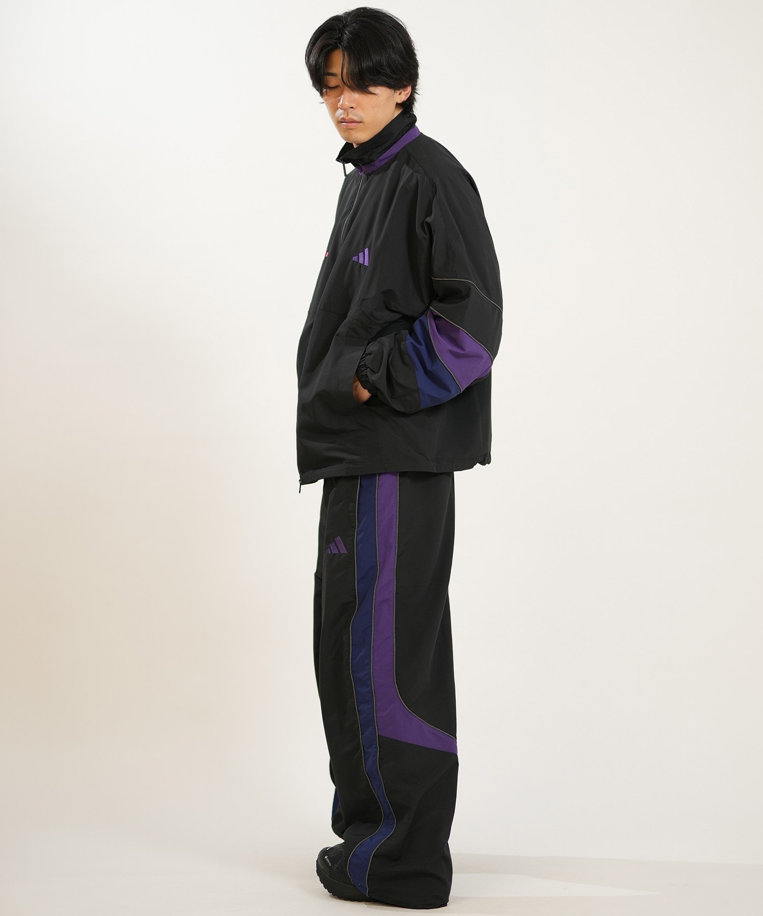 adidas アディダス ジャケット メンズ 軽撥水 M BRAND LOVE WOVEN