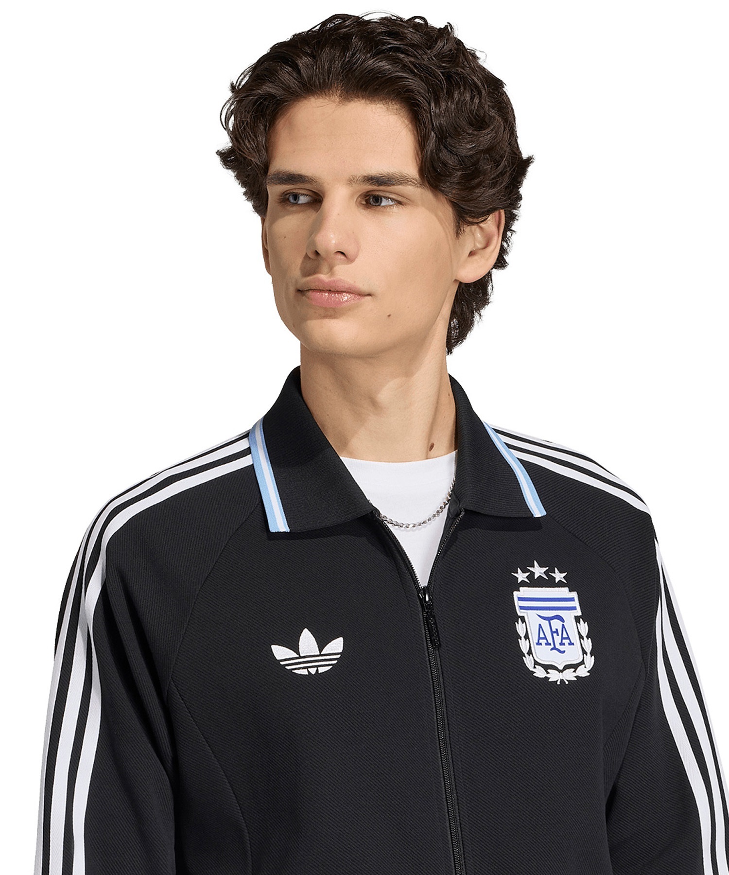 adidas アディダス アルゼンチン代表 アウェイ アンセムジャケット CM534 JZ6287(BK-M)