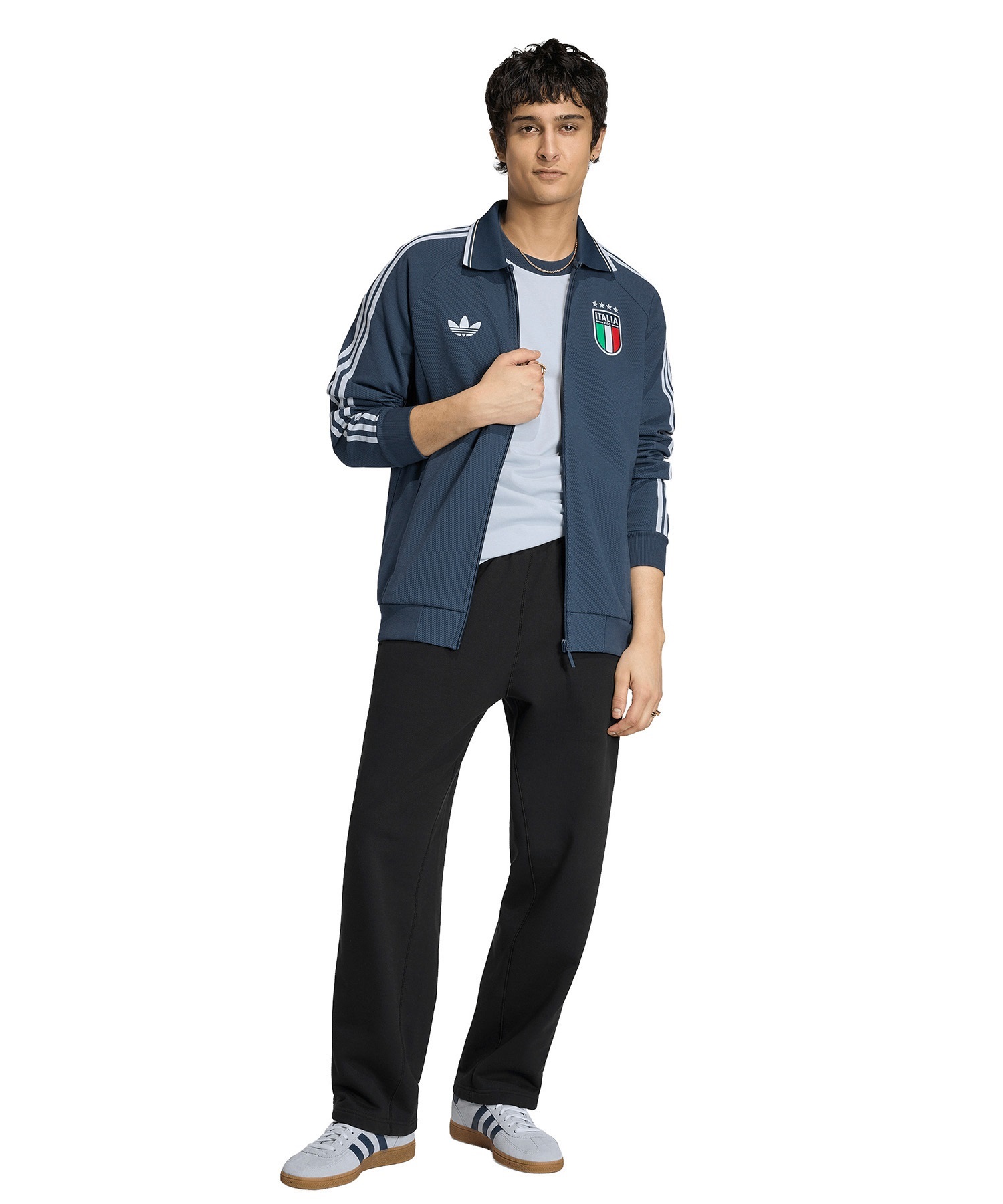 adidas アディダス イタリア代表 アウェイ アンセムジャケット II192 JY9599(NV-M)