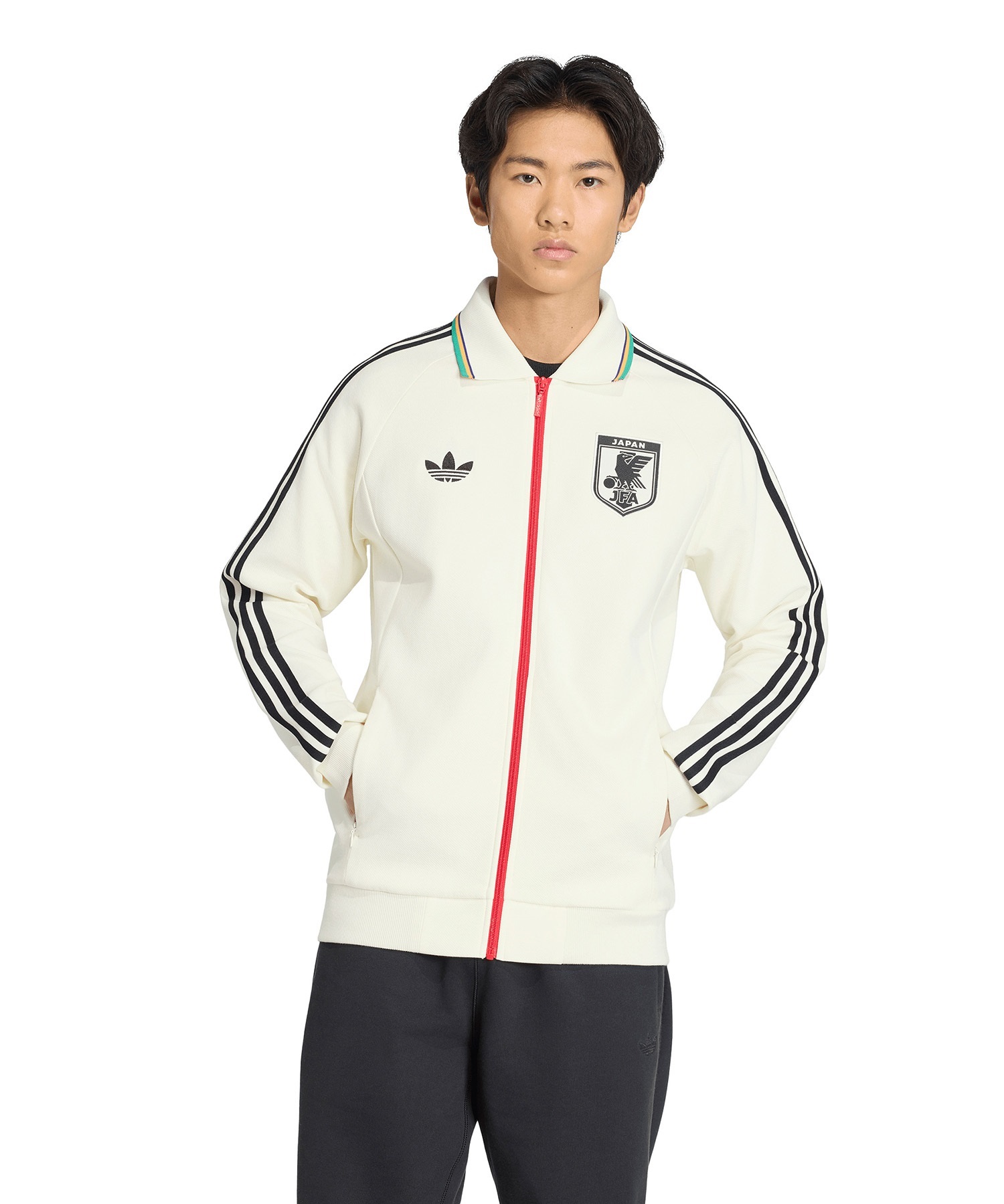 adidas アディダス サッカー日本代表 2026 アウェイ アンセムジャケット KS082 KA1514(OFFWT-M)