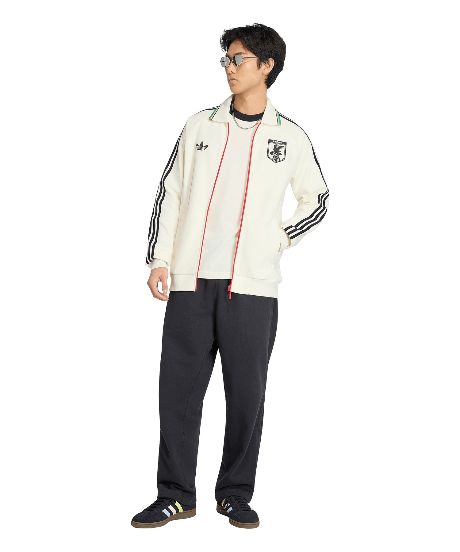 adidas アディダス サッカー日本代表 2026 アウェイ アンセムジャケット KS082 KA1514(OFFWT-M)