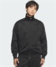 adidas アディダス ジャージ トラックジャケット メンズ ワンポイント ロゴ M 3ST WU トラックトップ KP662(BROWN-M)
