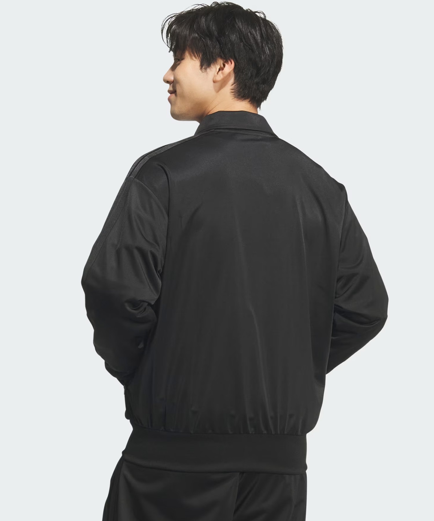 adidas アディダス ジャージ トラックジャケット メンズ ワンポイント ロゴ M 3ST WU トラックトップ KP662(BROWN-M)