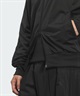 adidas アディダス ジャージ トラックジャケット メンズ ワンポイント ロゴ M 3ST WU トラックトップ KP662(BROWN-M)