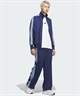 adidas アディダス ジャージ トラックジャケット メンズ ワンポイント ロゴ M 3ST WU トラックトップ KP662(BROWN-M)