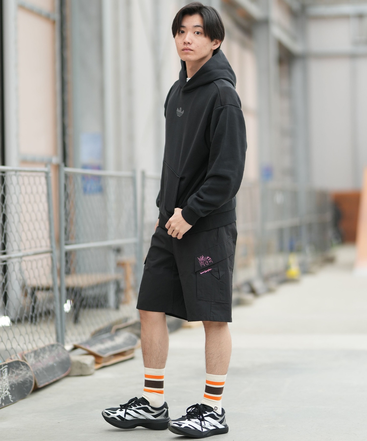 adidas マークゴンザレスコラボパーカーとスウェットズボンセット adidas（アディダス） パーカー スケートボーディング × マーク