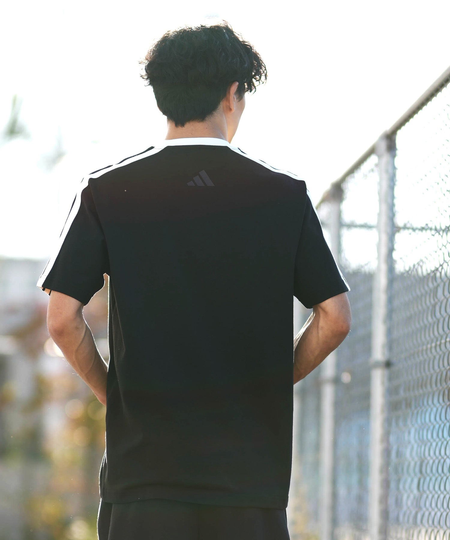 adidas アディダス 半袖 Tシャツ メンズ リンガーネック M COFFEE CUP
