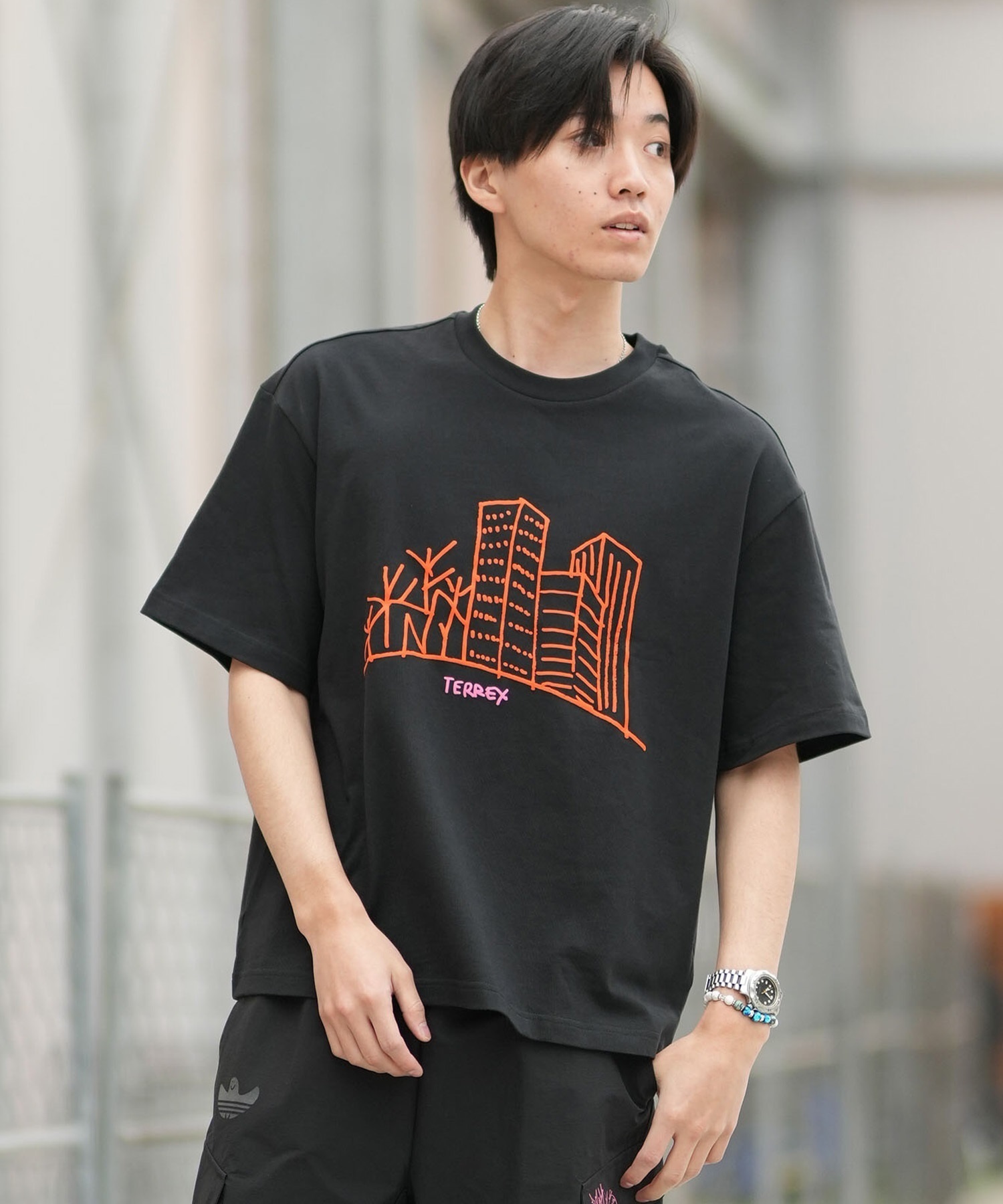 adidas アディダス 半袖 Tシャツ メンズ マークゴンザレス SHMOOFOIL