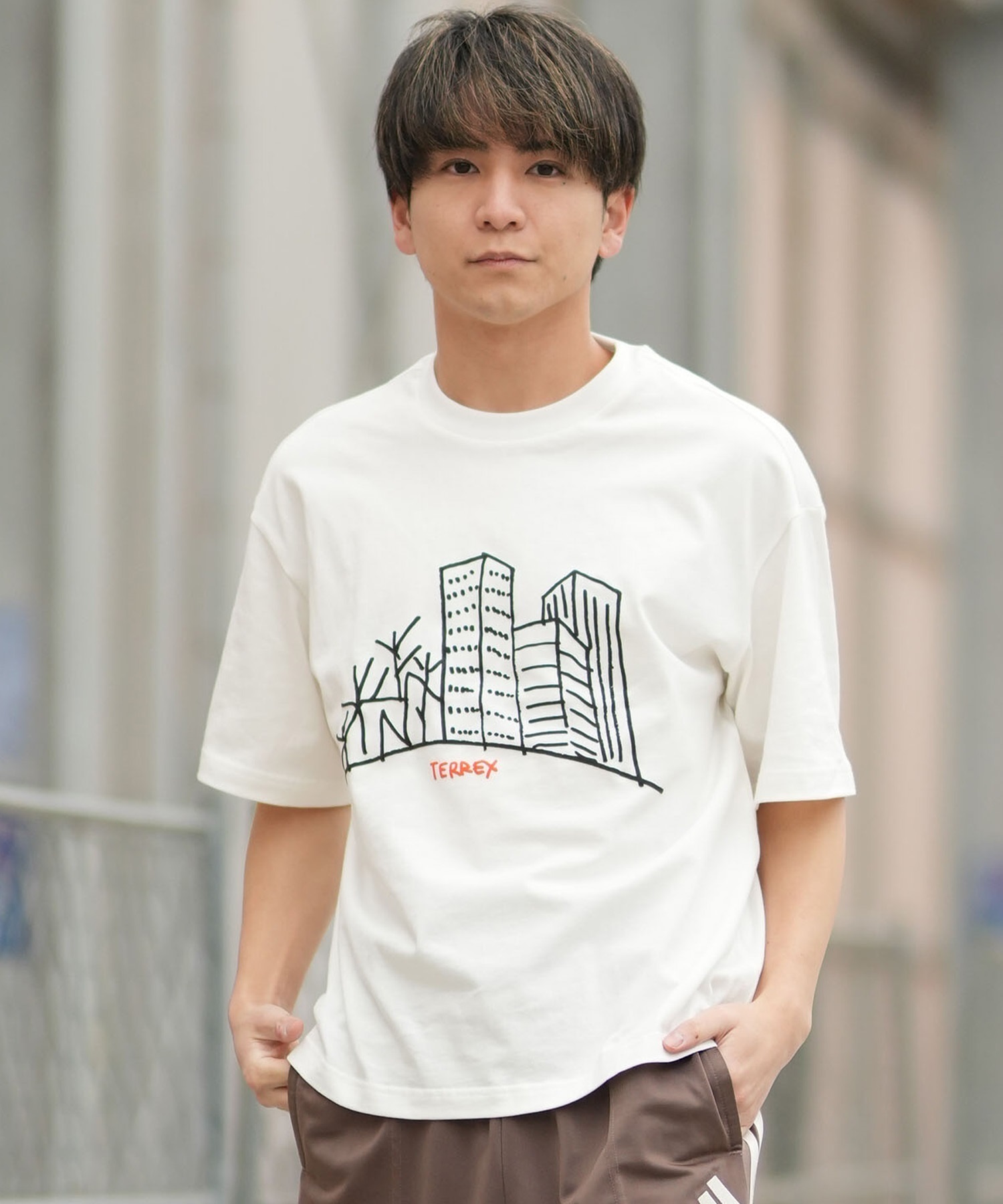 adidas アディダス 半袖 Tシャツ メンズ マークゴンザレス SHMOOFOIL