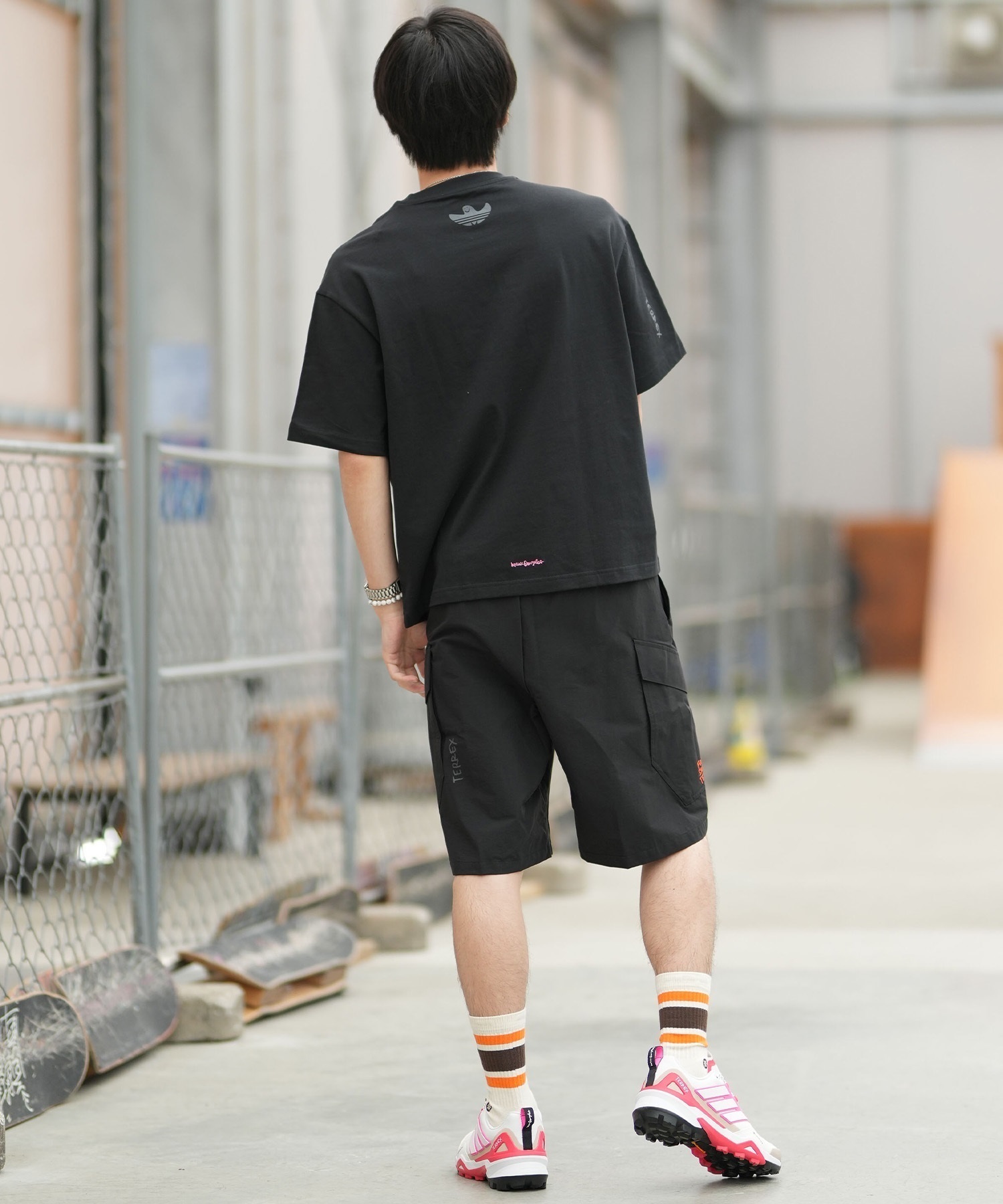 adidas アディダス 半袖 Tシャツ メンズ マークゴンザレス SHMOOFOIL