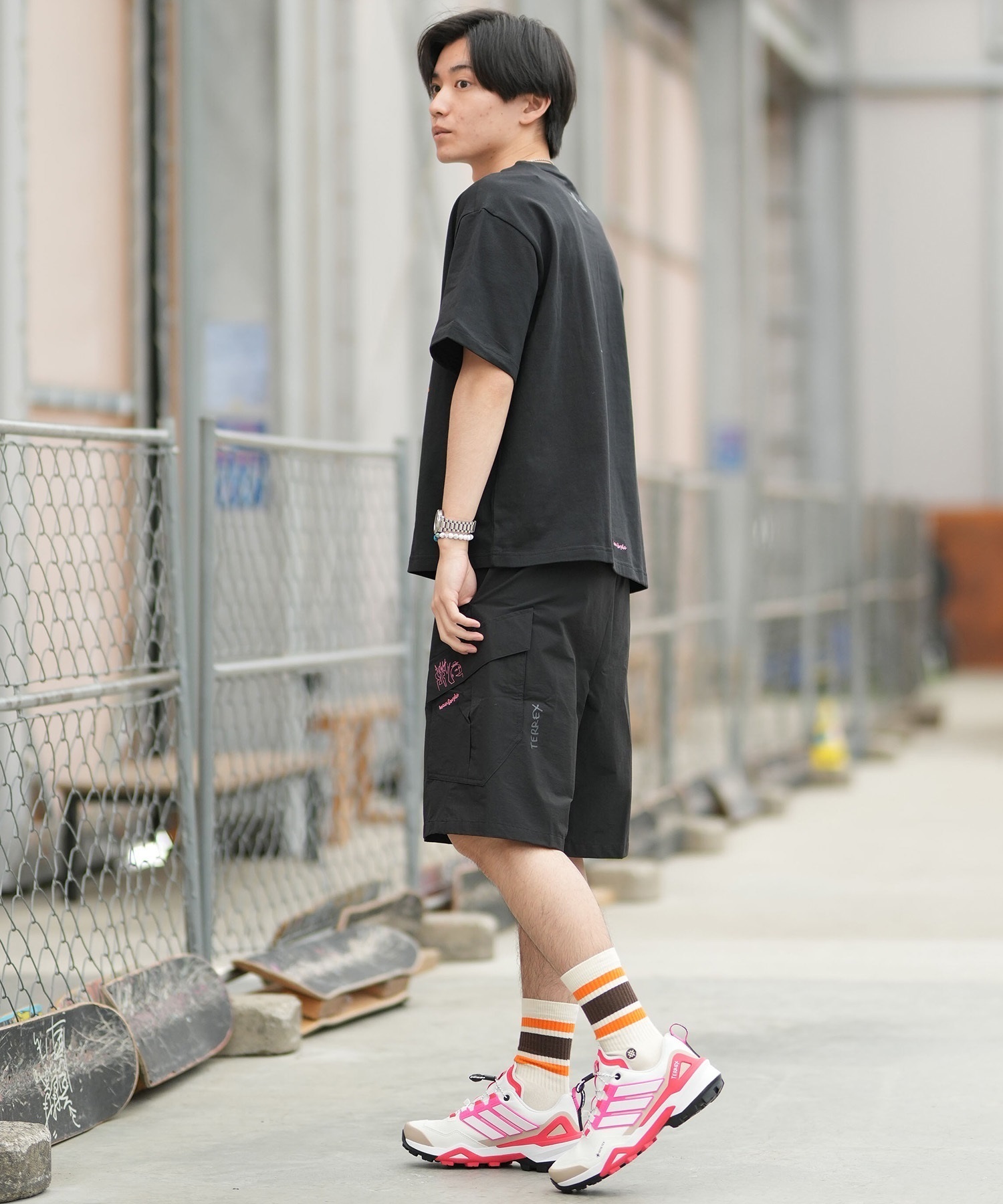 adidas アディダス 半袖 Tシャツ メンズ マークゴンザレス SHMOOFOIL