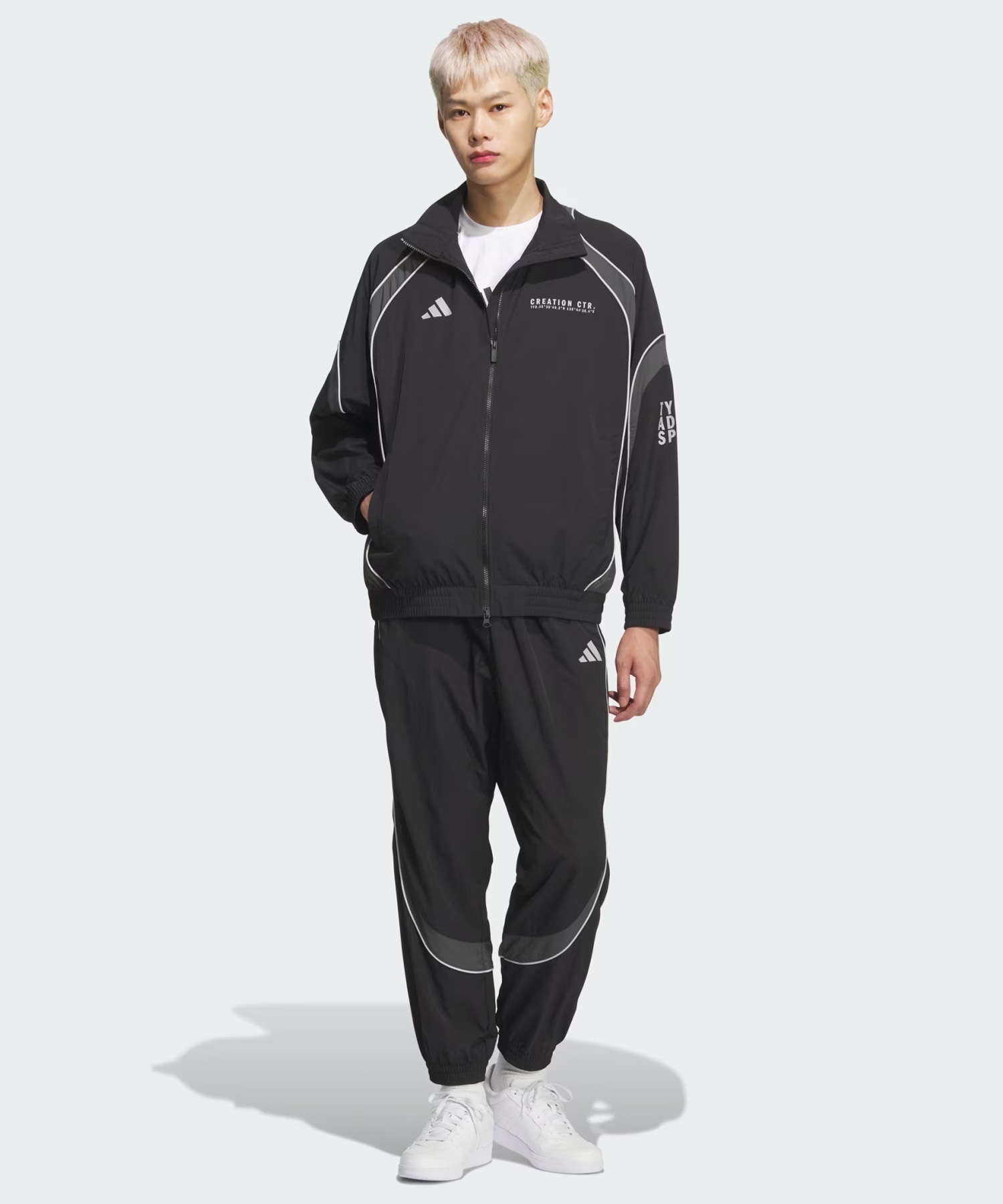 adidas アディダス ロングパンツ トラックパンツ ジャージ メンズ