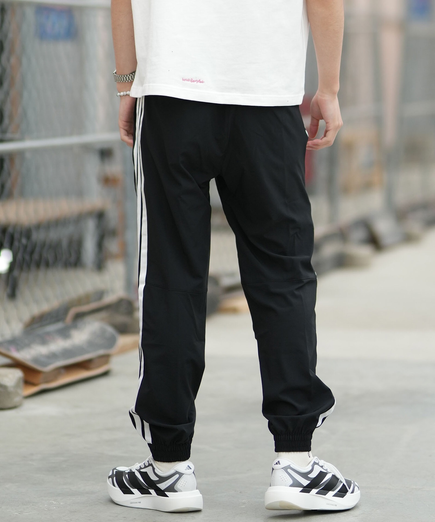 adidas アディダス ジャージ トラックパンツ メンズ ワンポイント ロゴ