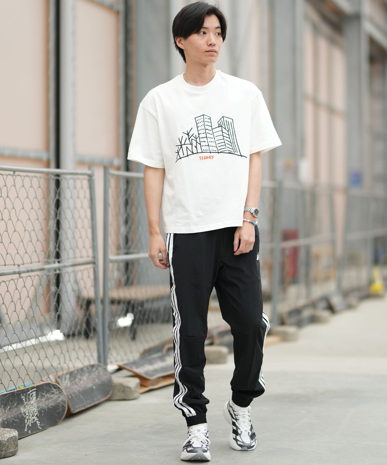 adidas アディダス ジャージ トラックパンツ メンズ ワンポイント ロゴ