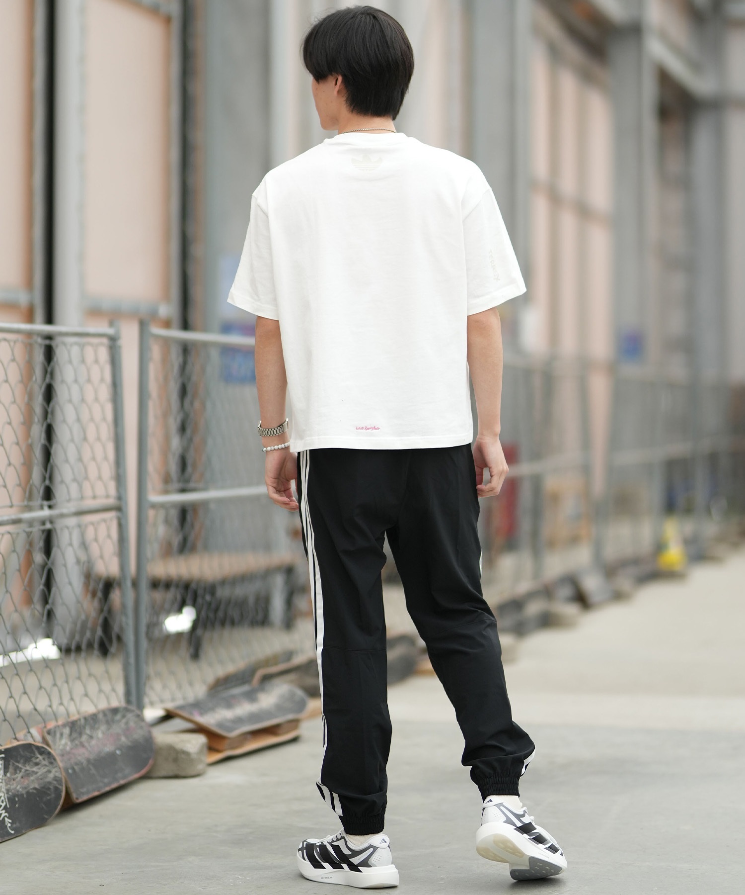 adidas アディダス ジャージ トラックパンツ メンズ ワンポイント ロゴ