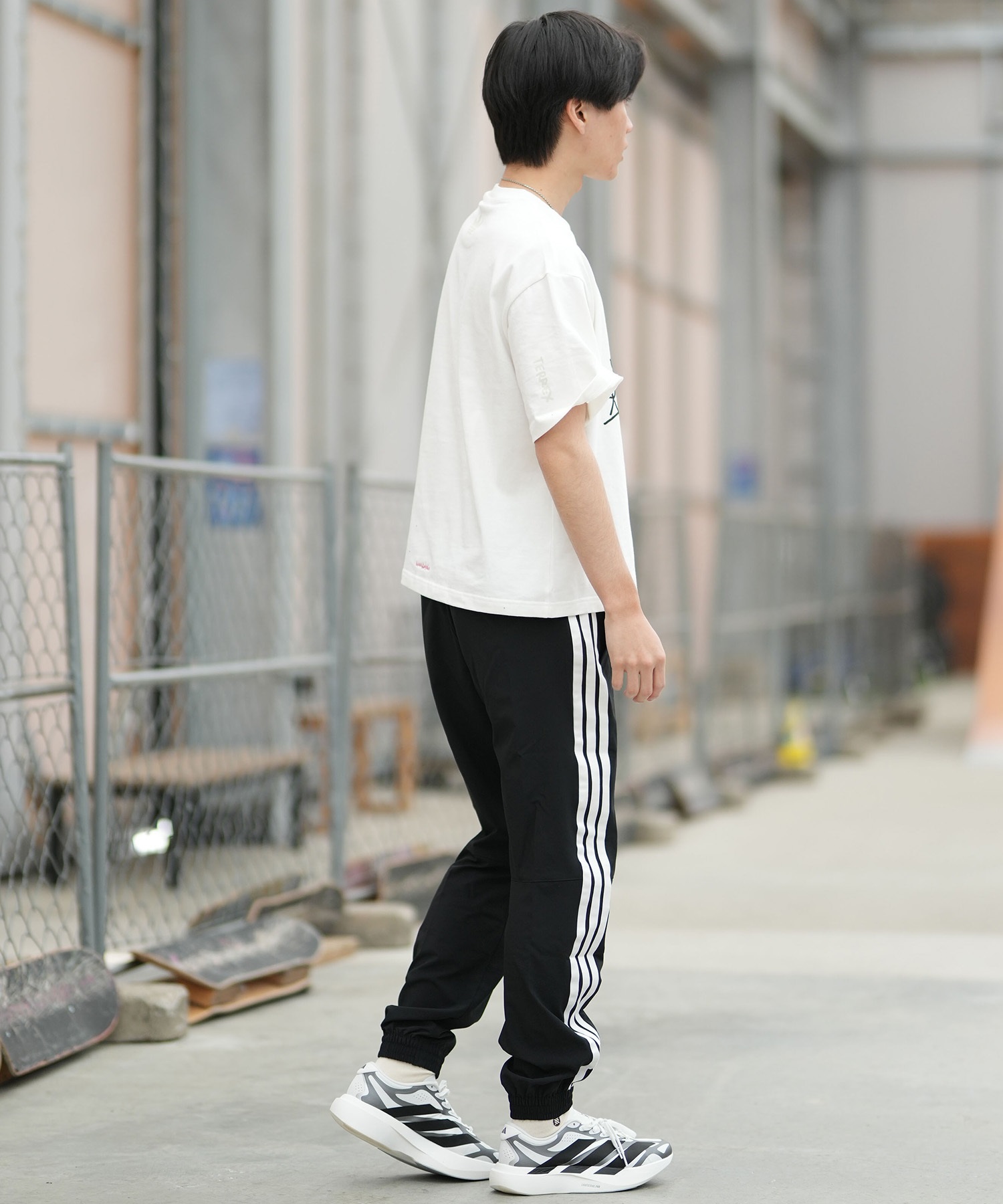 adidas アディダス ジャージ トラックパンツ メンズ ワンポイント ロゴ