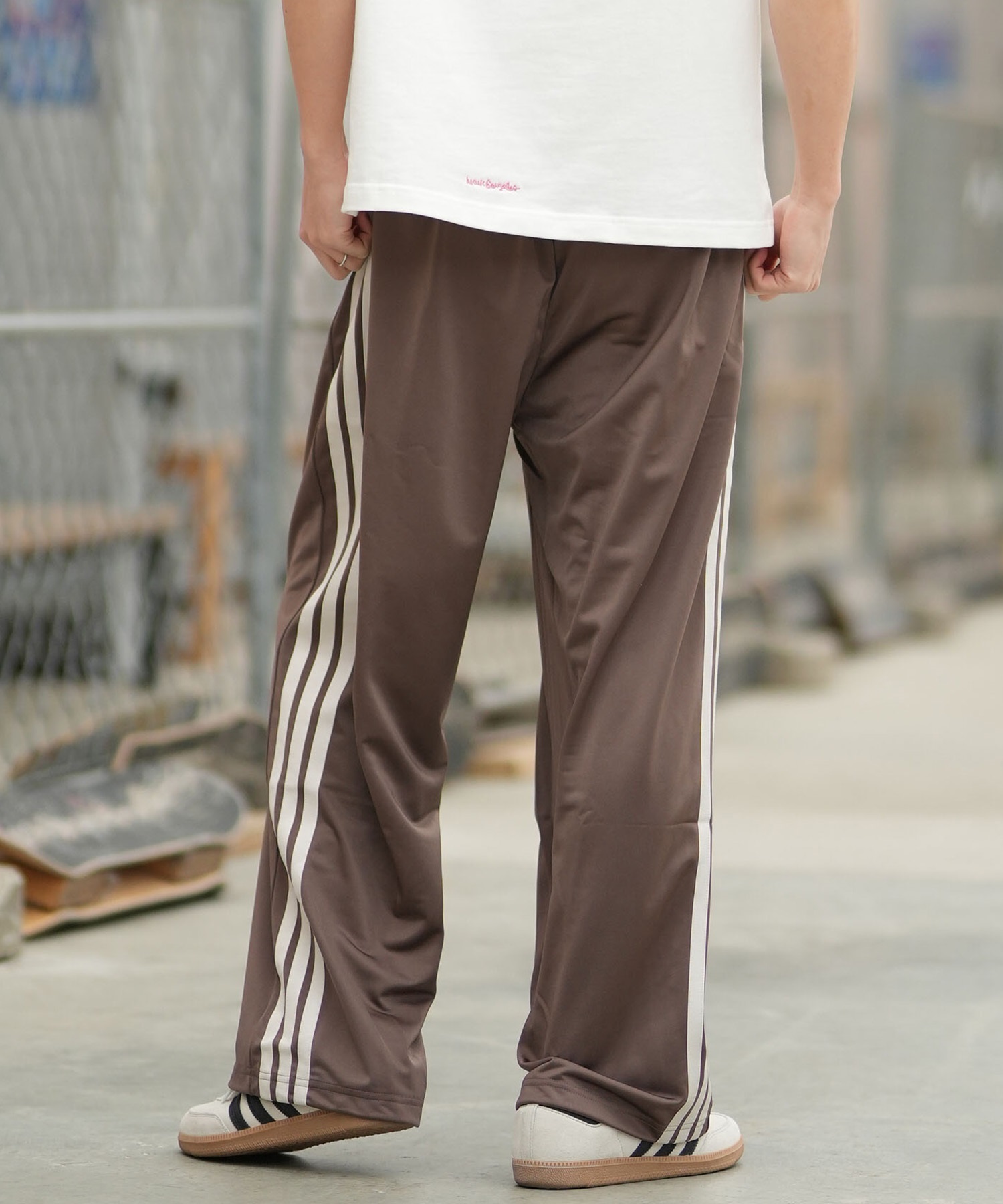 adidas アディダス ジャージ トラックパンツ メンズ ワンポイント ロゴ