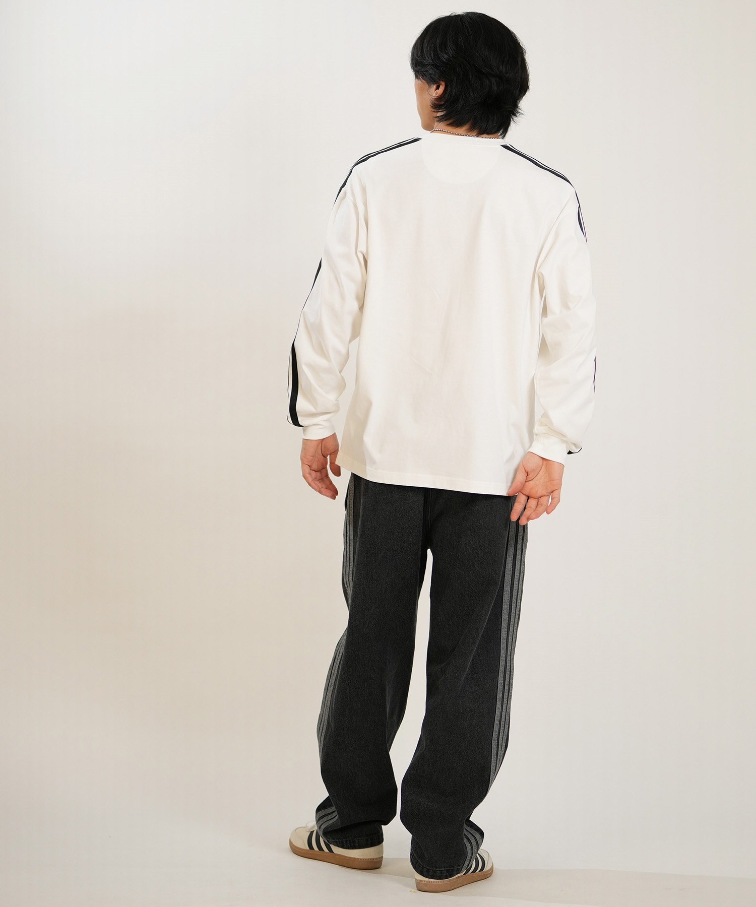 adidas アディダス ロングパンツ メンズ デニム パンツ Gパン M