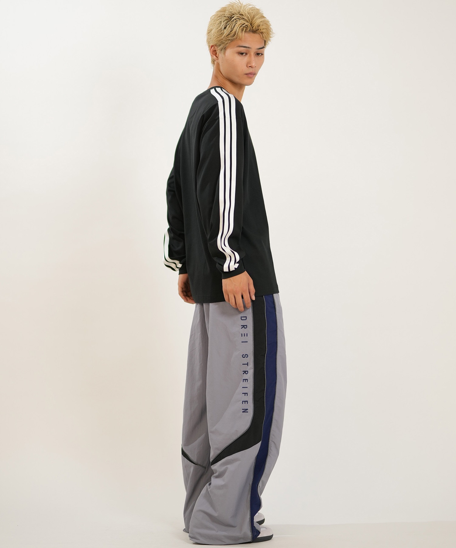 adidas アディダス ロングパンツ メンズ 軽量 M BRAND LOVE WOVEN
