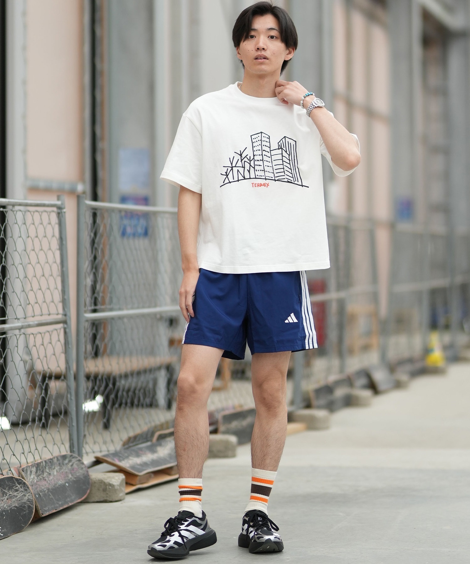 adidas アディダス ジャージ トラックパンツ ハーフパンツ ショート