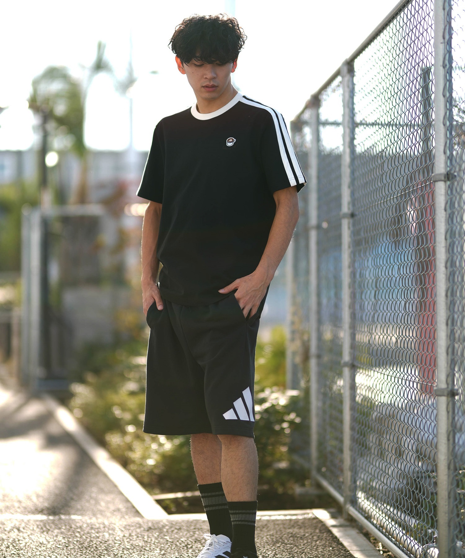 adidas アディダス ハーフパンツ ショートパンツ メンズ ESS BL