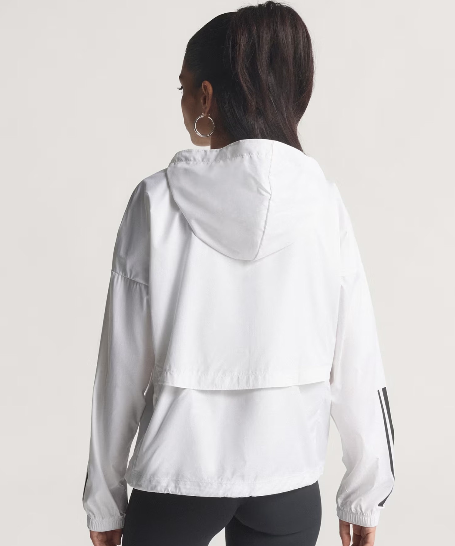 ジャケット 白 ホワイト バスト83 ヒップ91 身長158 9AR 表 ラム皮 裏 ポリエステル100% レディース adidas アディダス アウター レディース ハイパーグラム 3ストライプス
