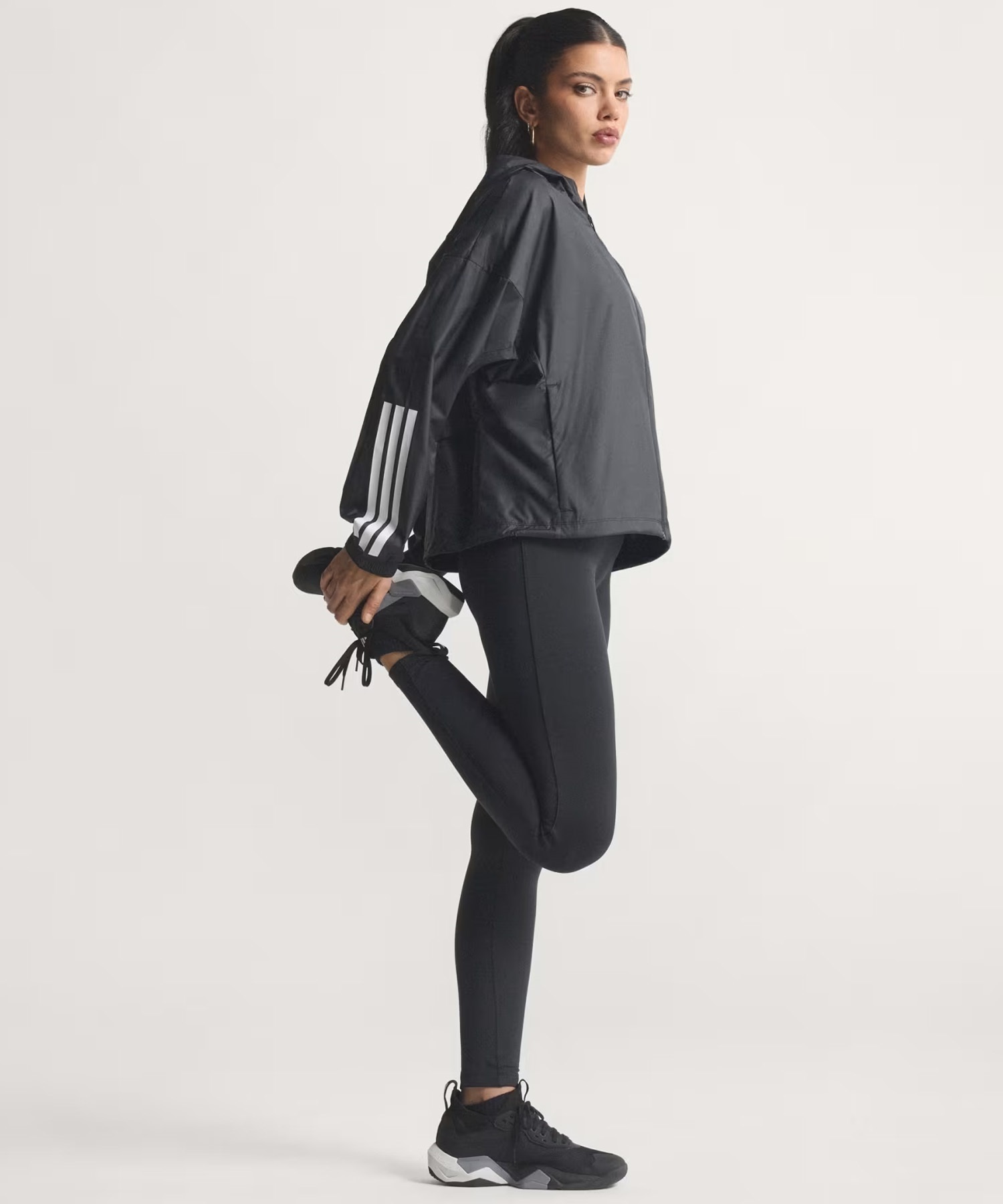adidas アディダス アウター レディース ハイパーグラム 3ストライプス