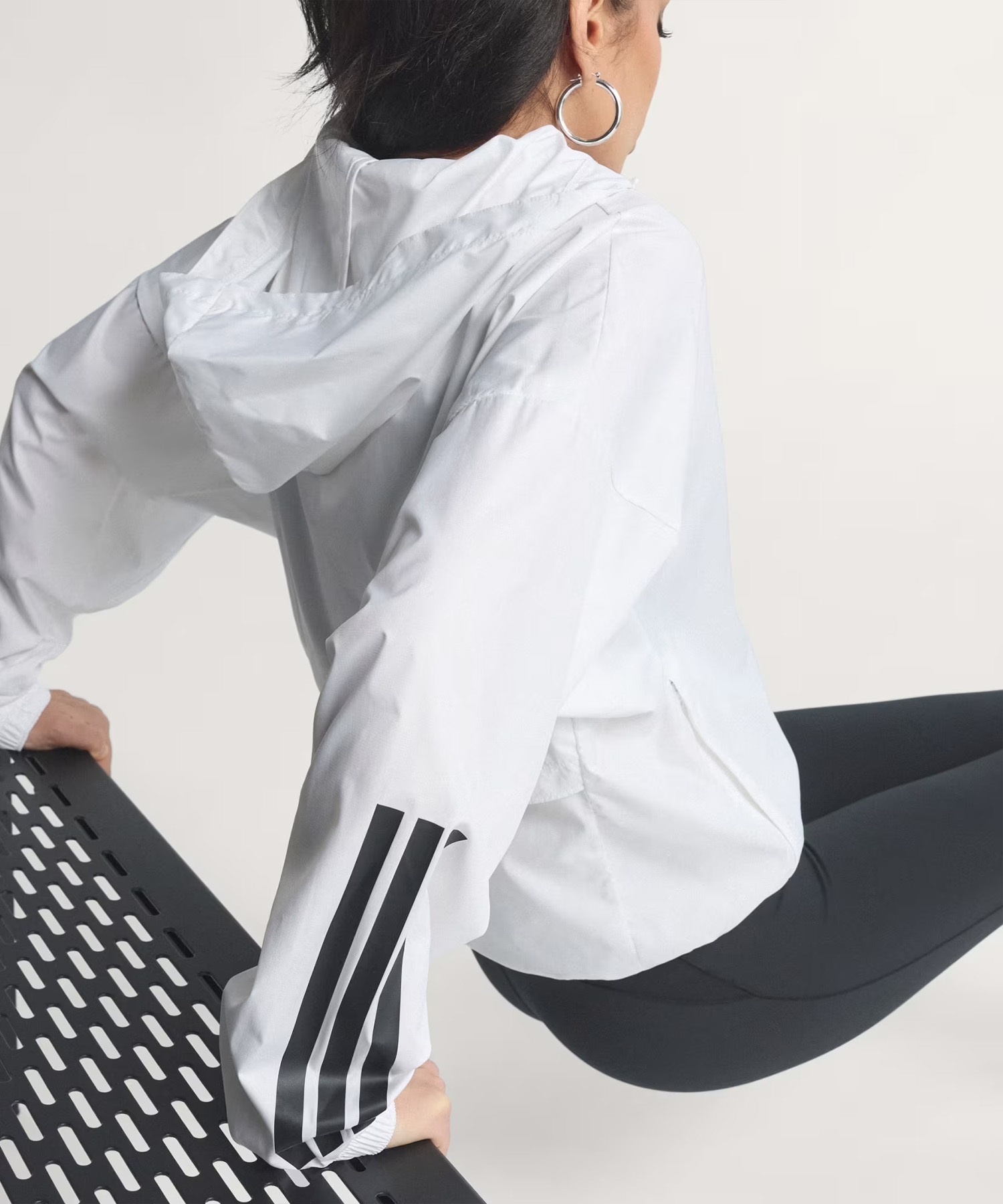 adidas アディダス アウター レディース ハイパーグラム 3ストライプス