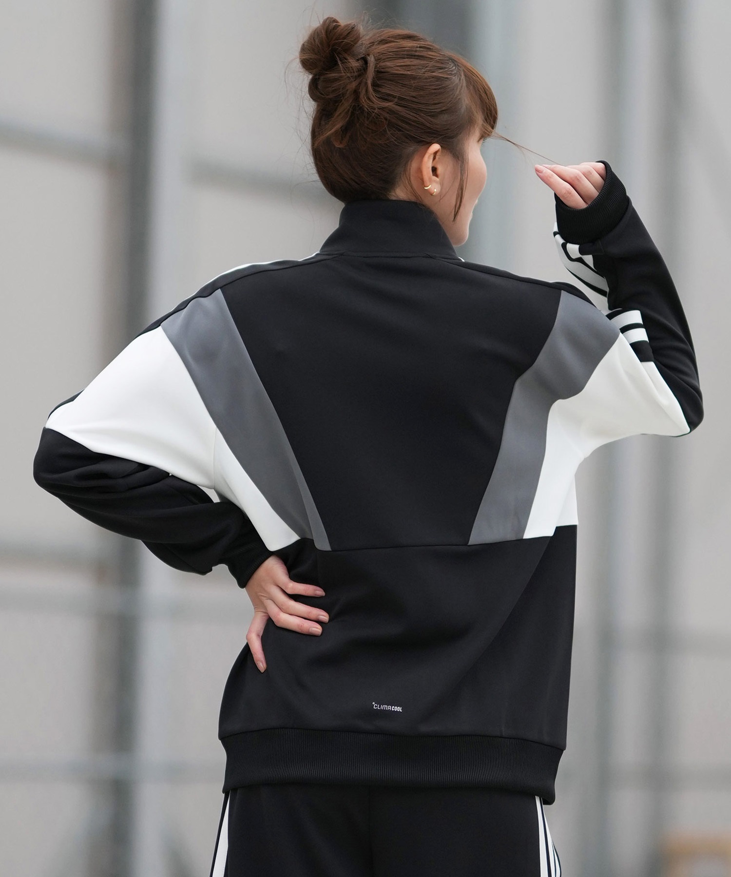 adidas アディダス ジャージ トラックジャケット レディース 吸水速乾