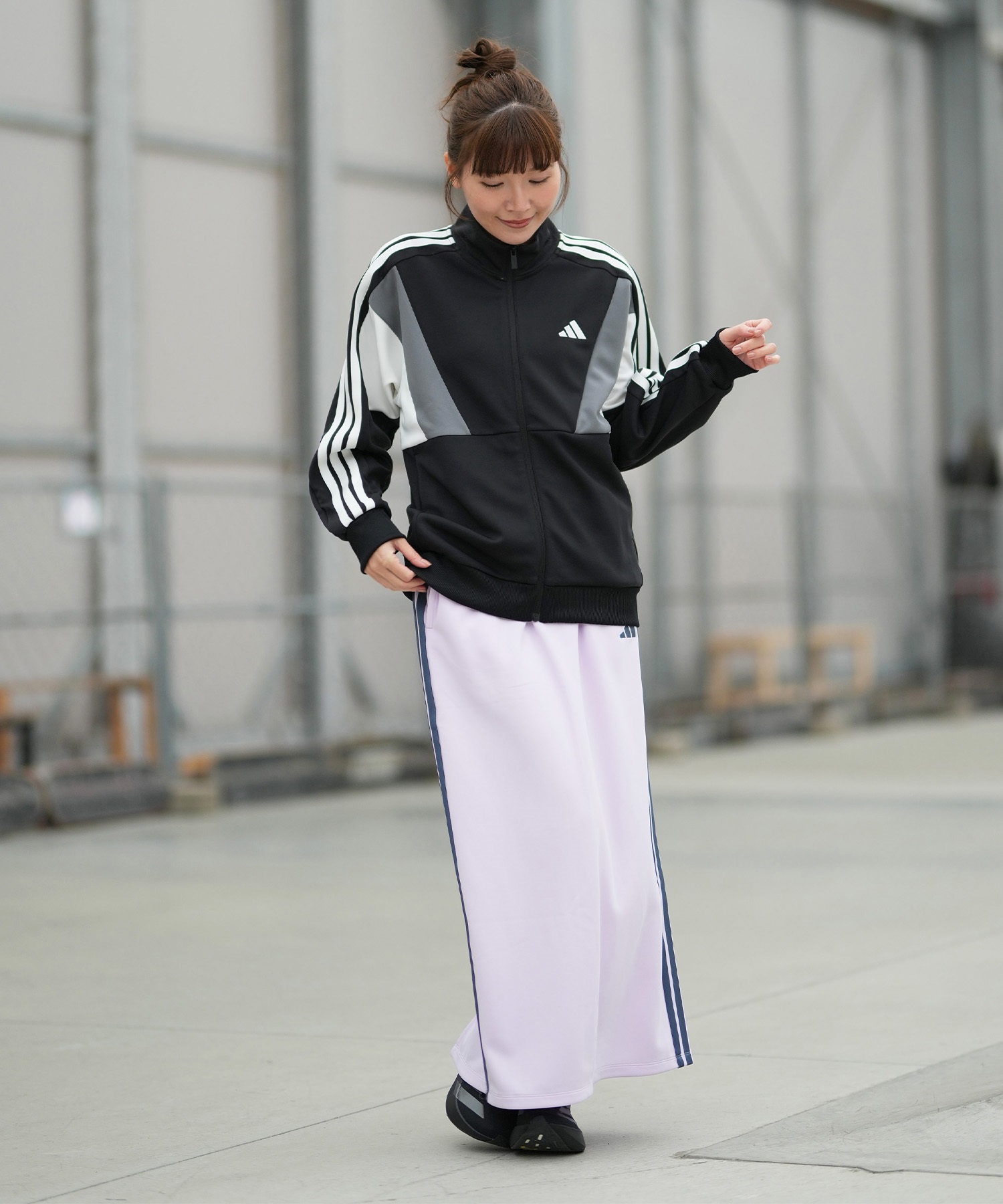 adidas アディダス ジャージ トラックジャケット レディース 吸水速乾