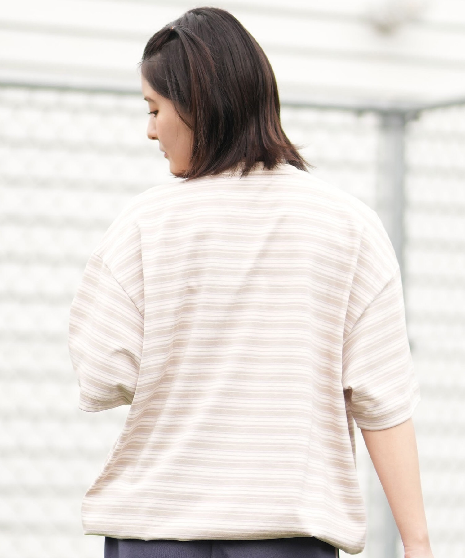 adidas アディダス 半袖 Tシャツ レディース W STADIUM C ストライプ
