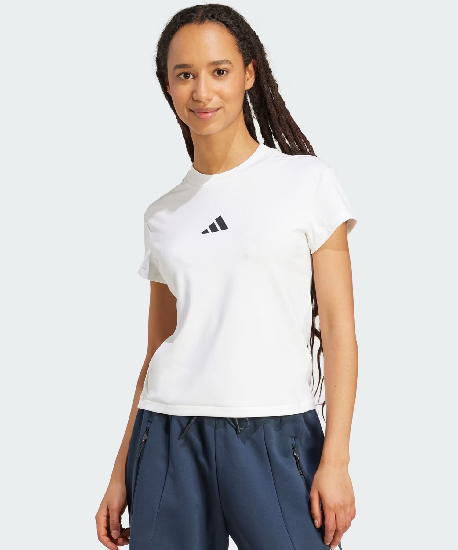 adidas アディダス 半袖 Tシャツ レディース ZNE ベビー Tシャツ KKK37