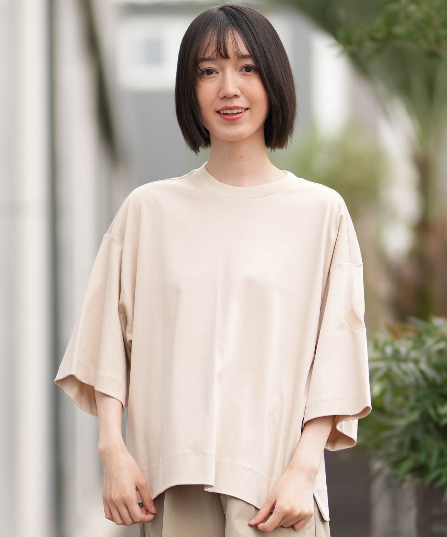 adidas アディダス 半袖 Tシャツ レディース ソフトラックスルーズT