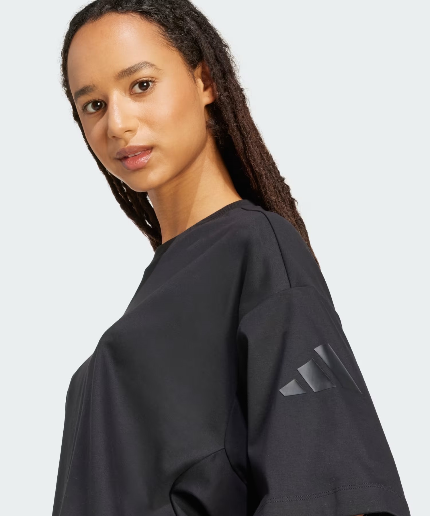 adidas アディダス 半袖 Tシャツ レディース ソフトラックスルーズT