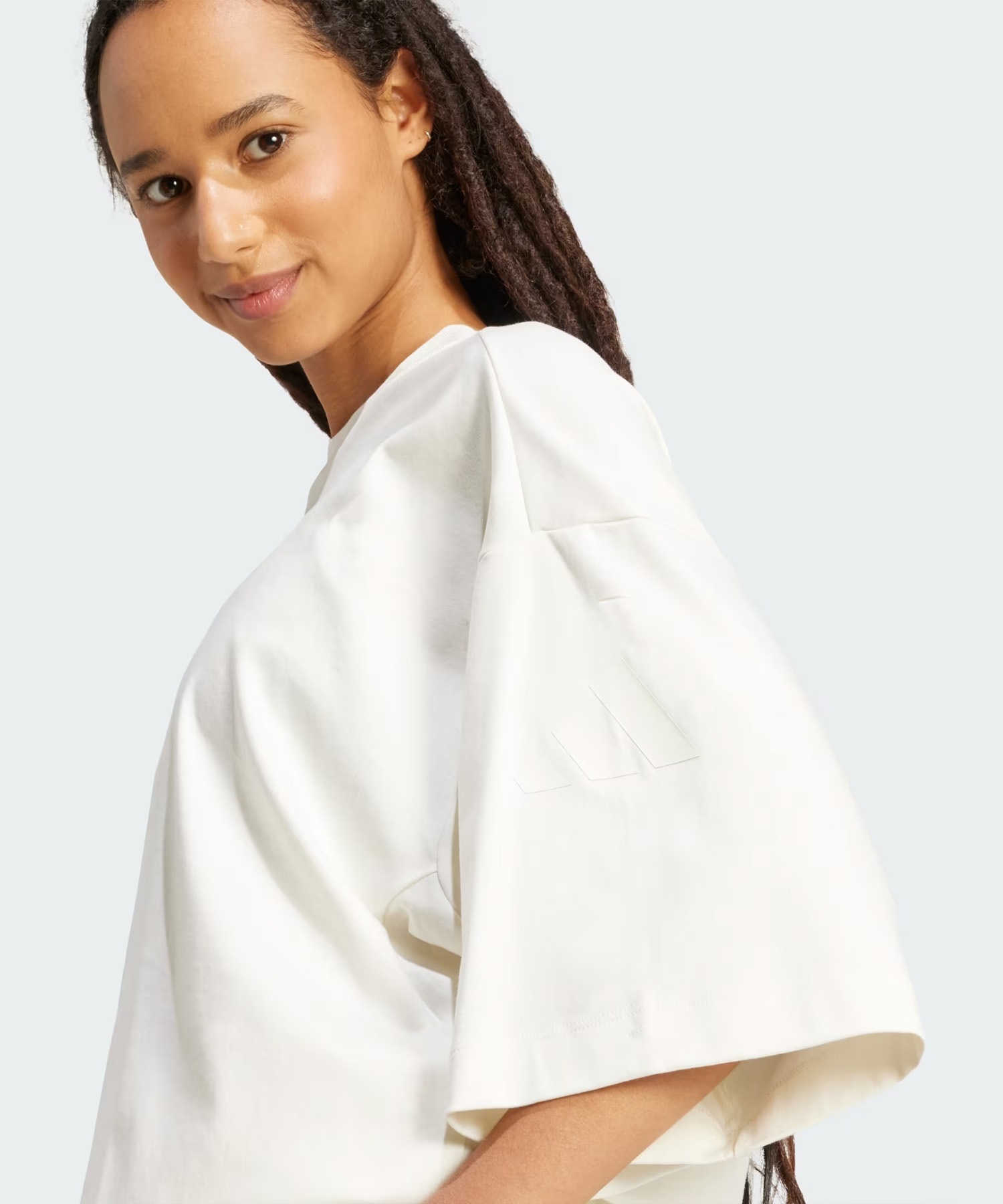 adidas アディダス 半袖 Tシャツ レディース ソフトラックスルーズT