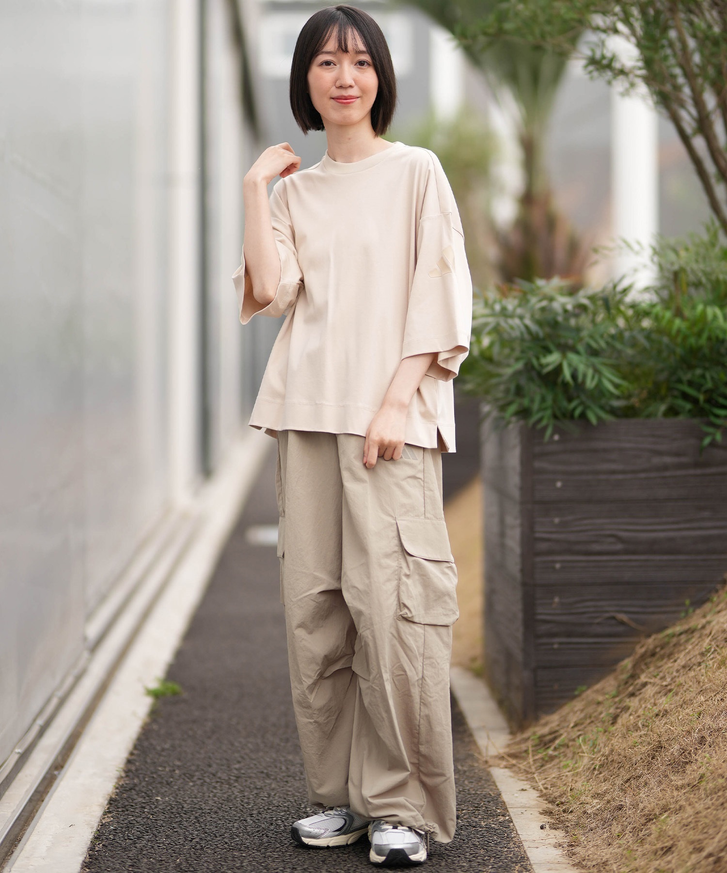 adidas アディダス 半袖 Tシャツ レディース ソフトラックスルーズT