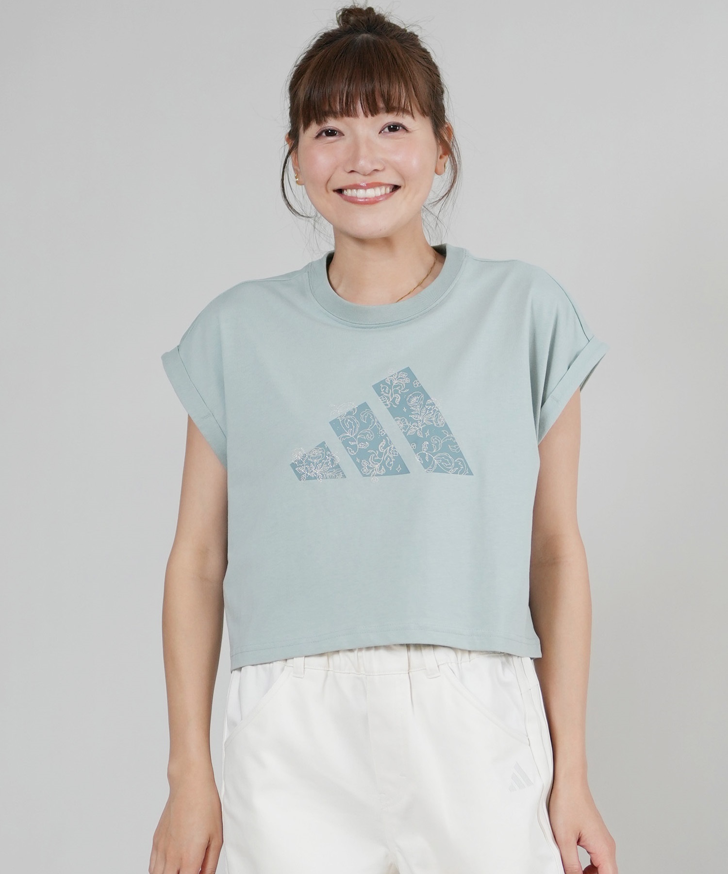 adidas アディダス 半袖 Tシャツ レディース W WESTERN BL VB876