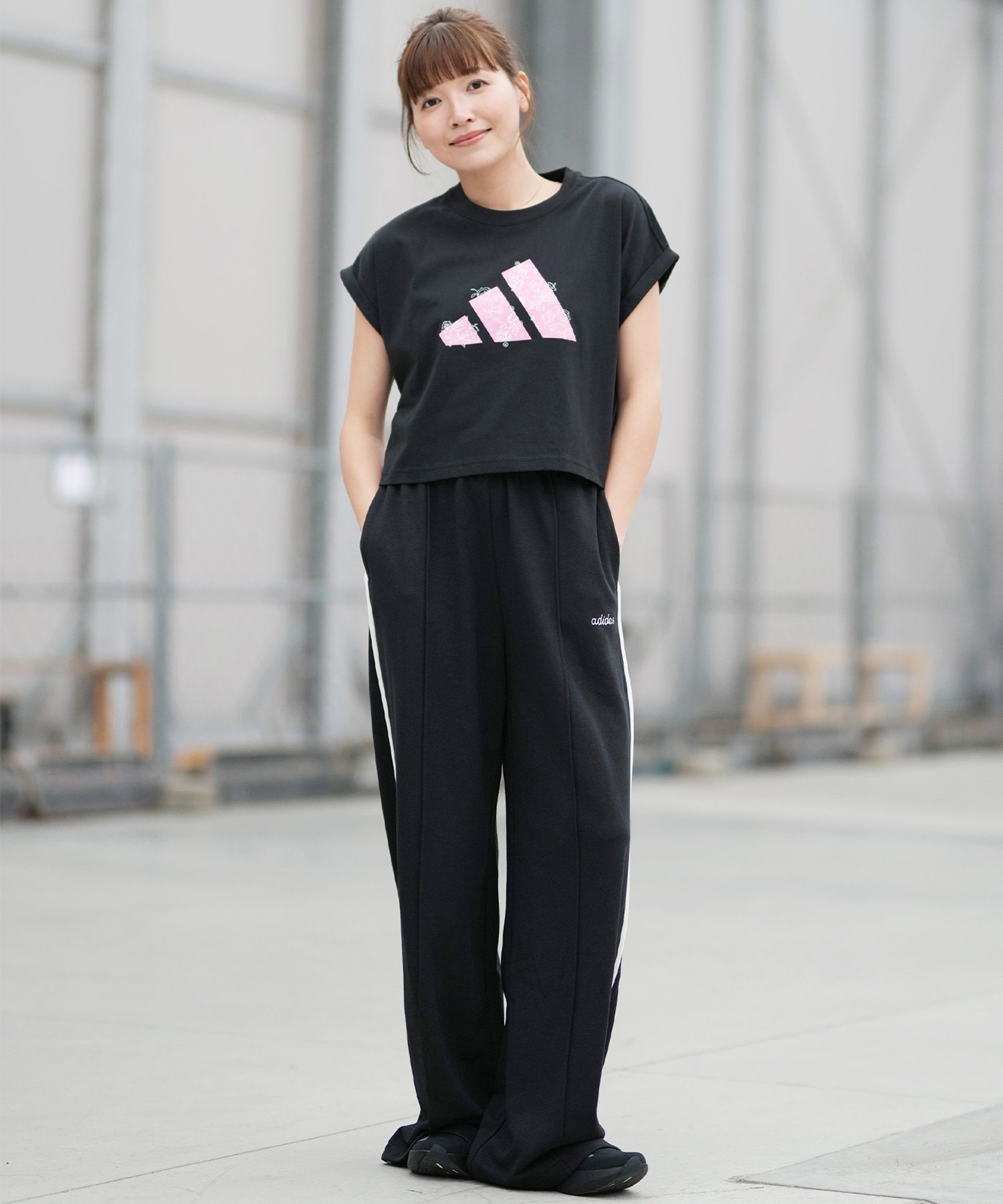 adidas アディダス 半袖 Tシャツ レディース W WESTERN BL VB876