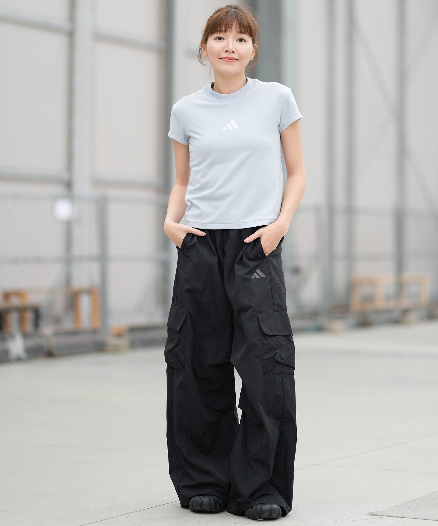 adidas アディダス ロングパンツ レディース W CITYTHEC ウーブン
