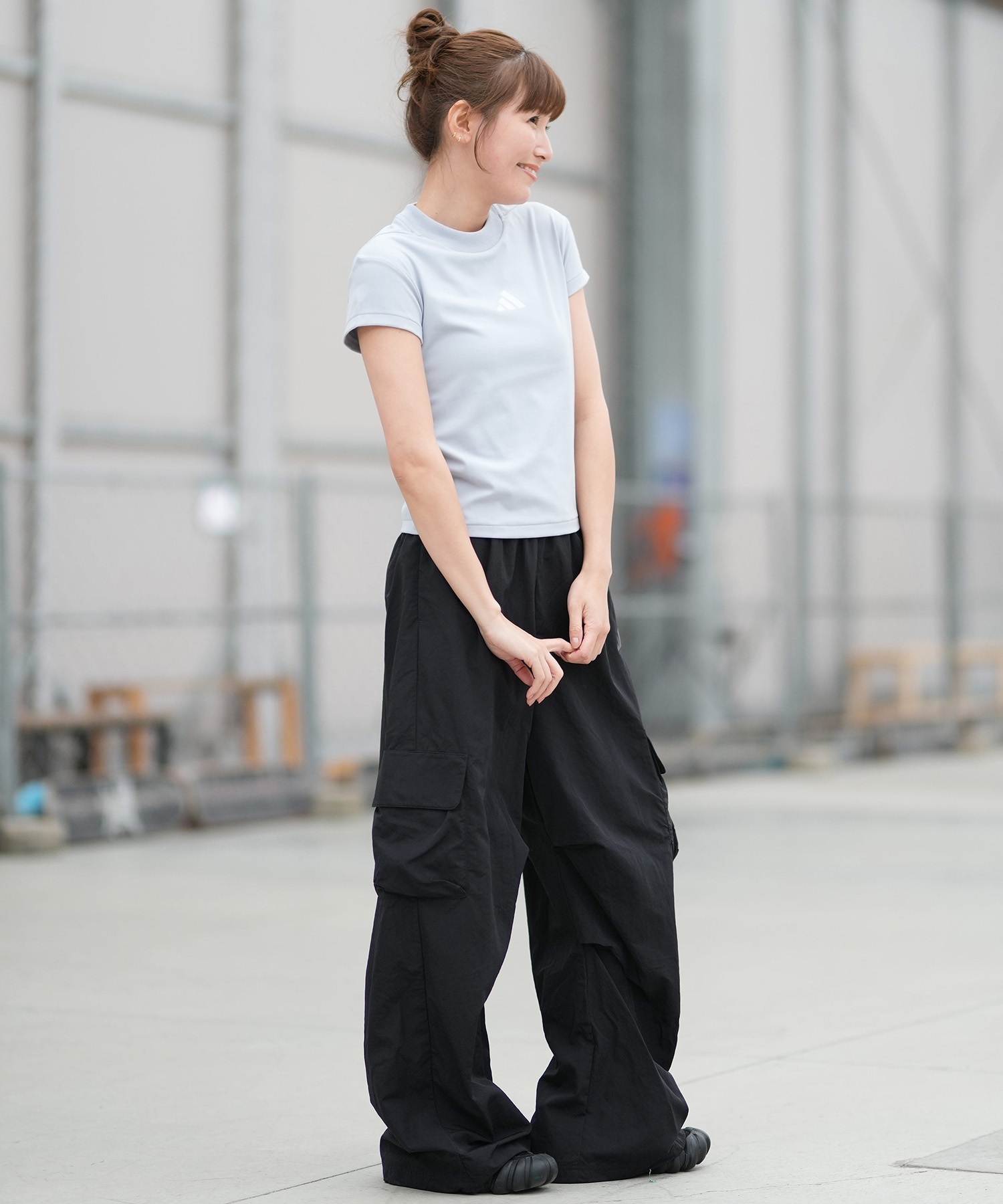 adidas アディダス ロングパンツ レディース W CITYTHEC ウーブン