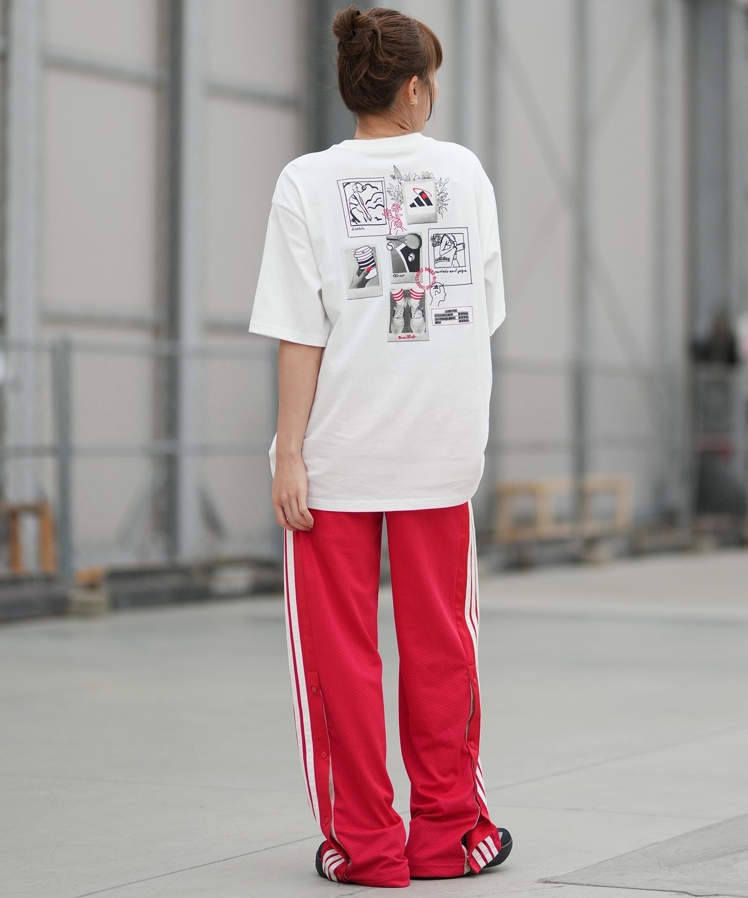 adidas アディダス ジャージ トラックパンツ レディース W STADIUM