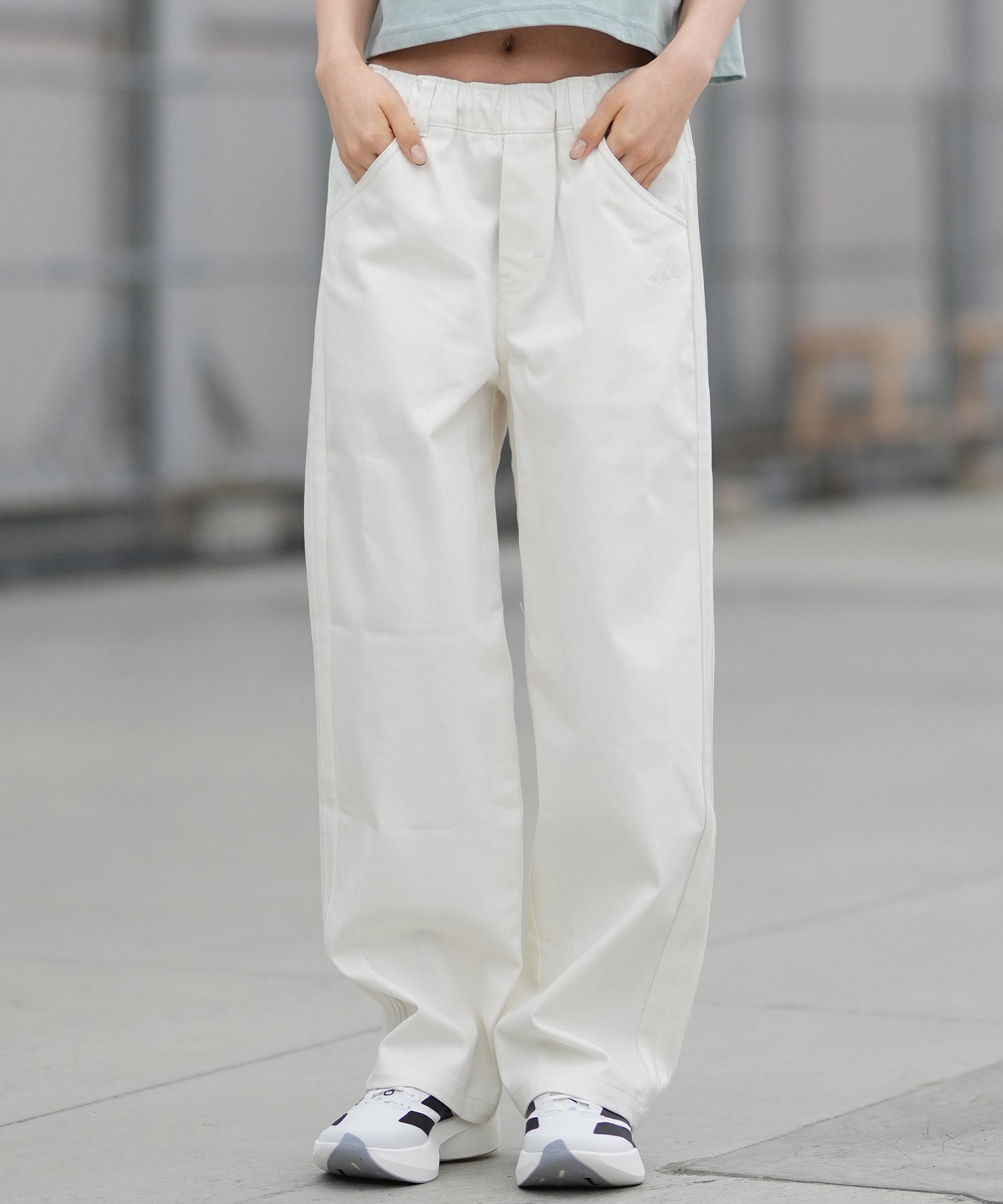 adidas アディダス ロングパンツ レディース W STADIUM C ストレート adidas アディダス ロングパンツ レディース W STADIUM C ストレート