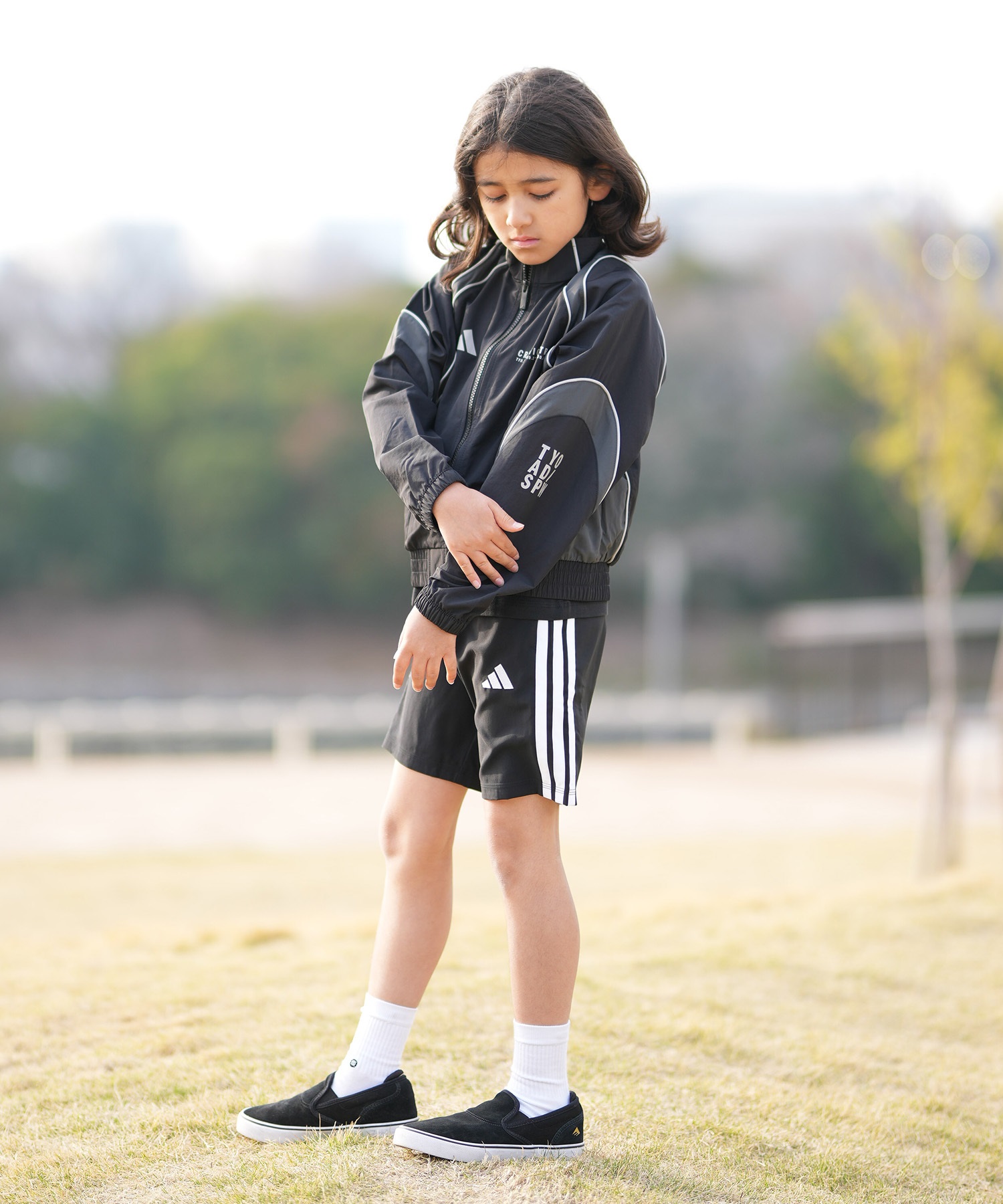adidas アディダス ジャージ トラックジャケット キッズ ジュニア 子供
