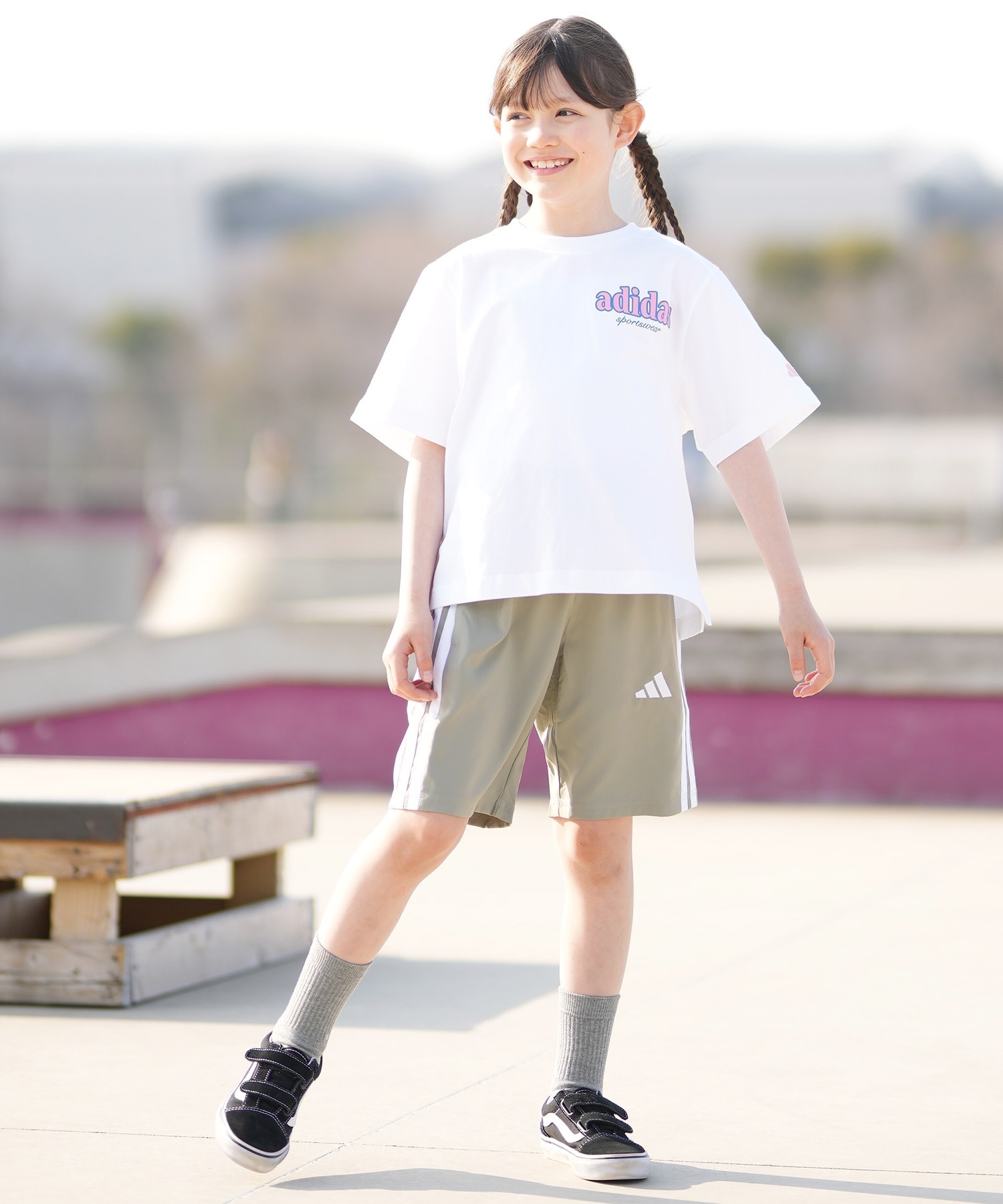 adidas アディダス ハーフパンツ ショートパンツ ショーツ キッズ