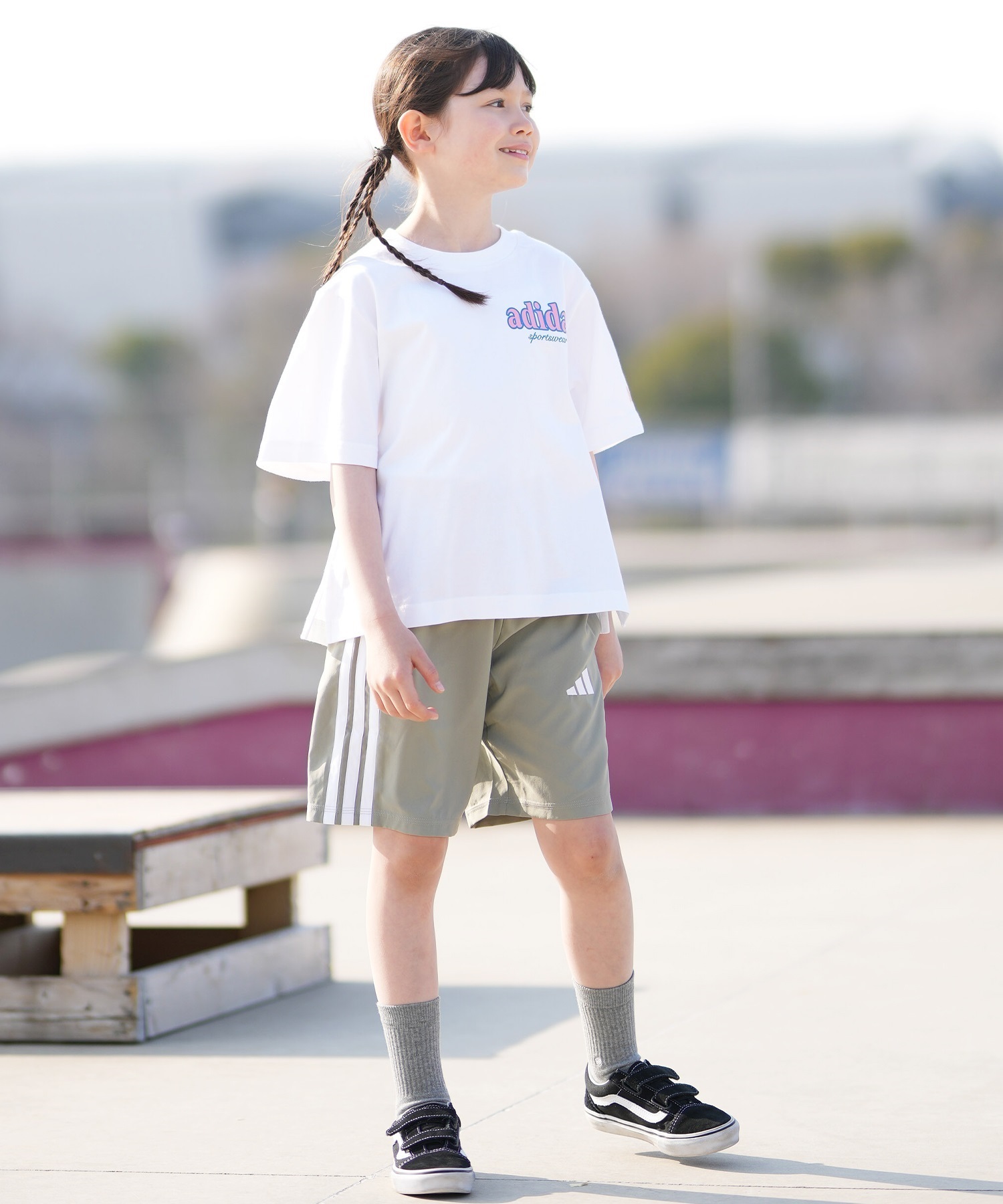 adidas アディダス ハーフパンツ ショートパンツ ショーツ キッズ