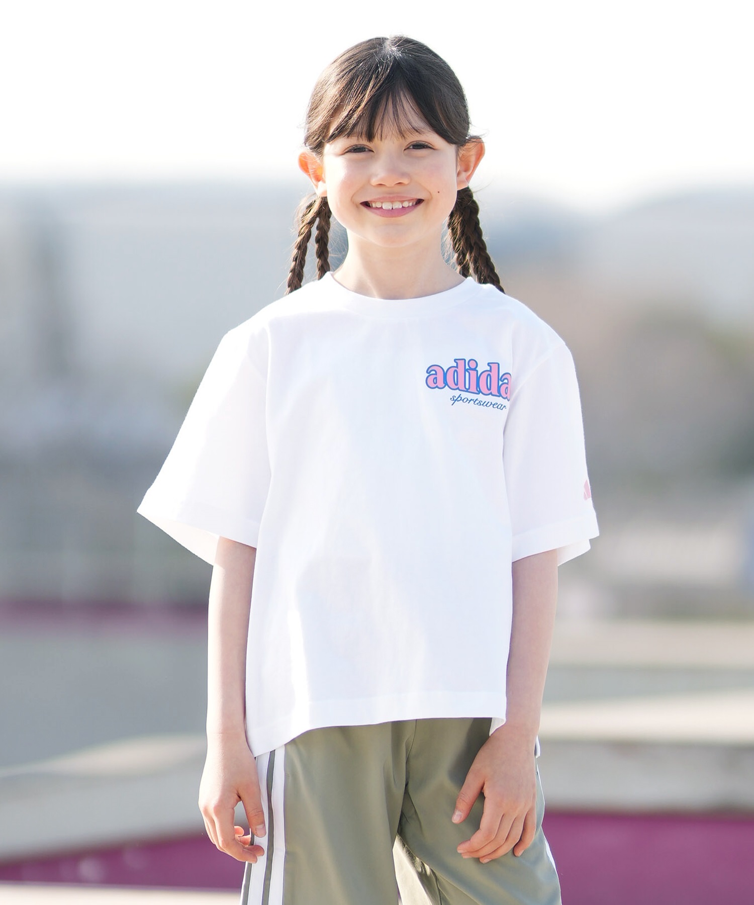 adidas アディダス 半袖 Tシャツ キッズ ジュニア G SS Tシャツ WX856