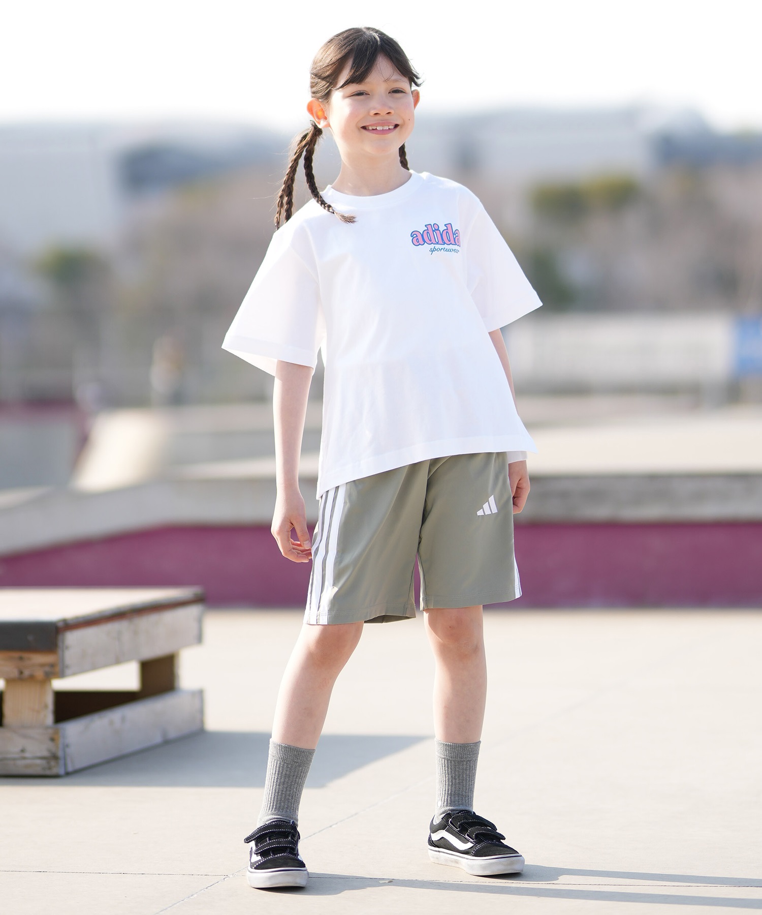 adidas アディダス 半袖 Tシャツ キッズ ジュニア G SS Tシャツ WX856