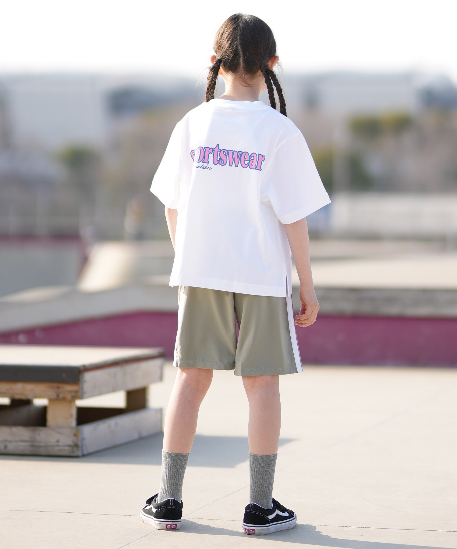 ジュニア キッズ Tシャツ 半袖 アディダス adidas 半袖シャツ 90㎝ G WX856 Tシャツ SS トップス