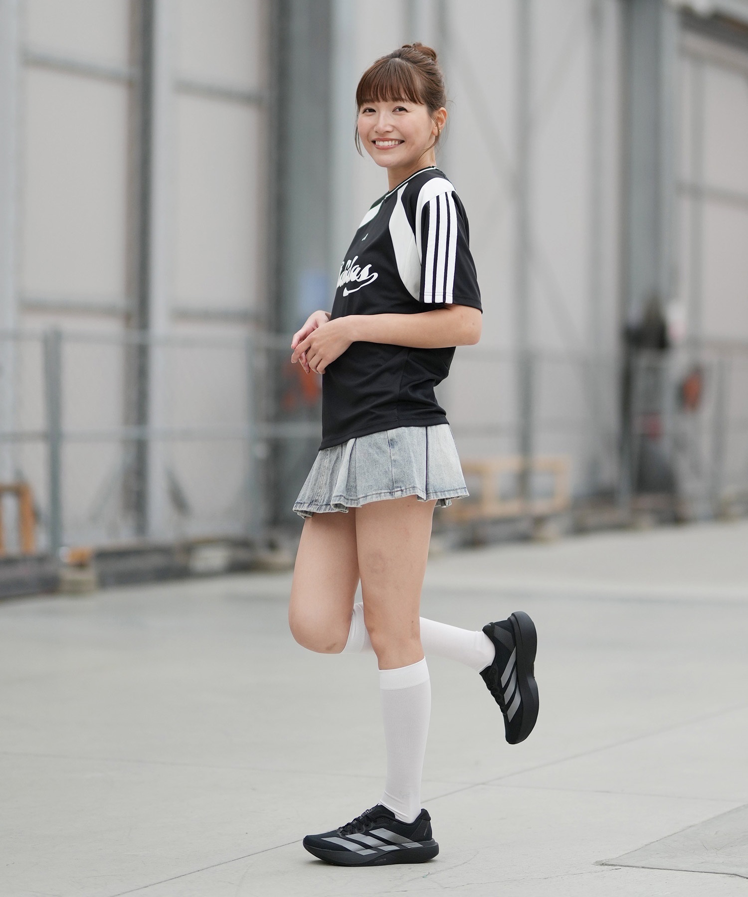 adidas アディダス スニーカー レディース ランニング 厚底 Adizero
